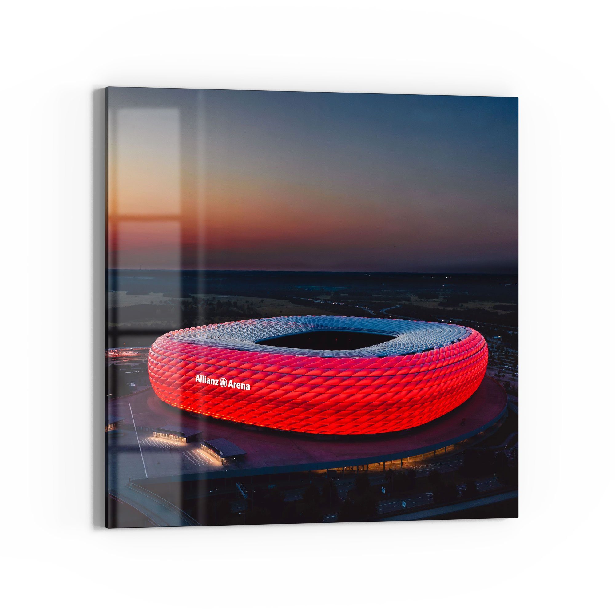 DEQORI Glasbild 'Allianz Arena, München', 'Allianz günstig online kaufen