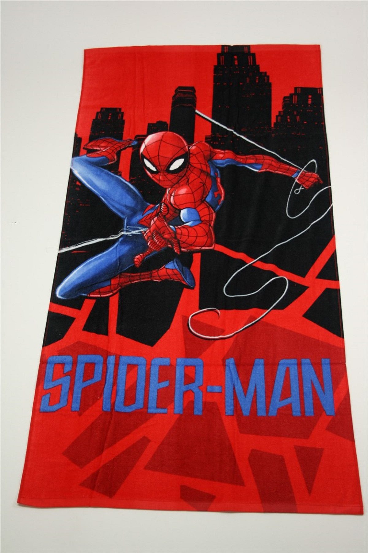 Spiderman Strandtuch Badetuch 140x70 cm Hochwertiges & langlebiges Strandtu günstig online kaufen