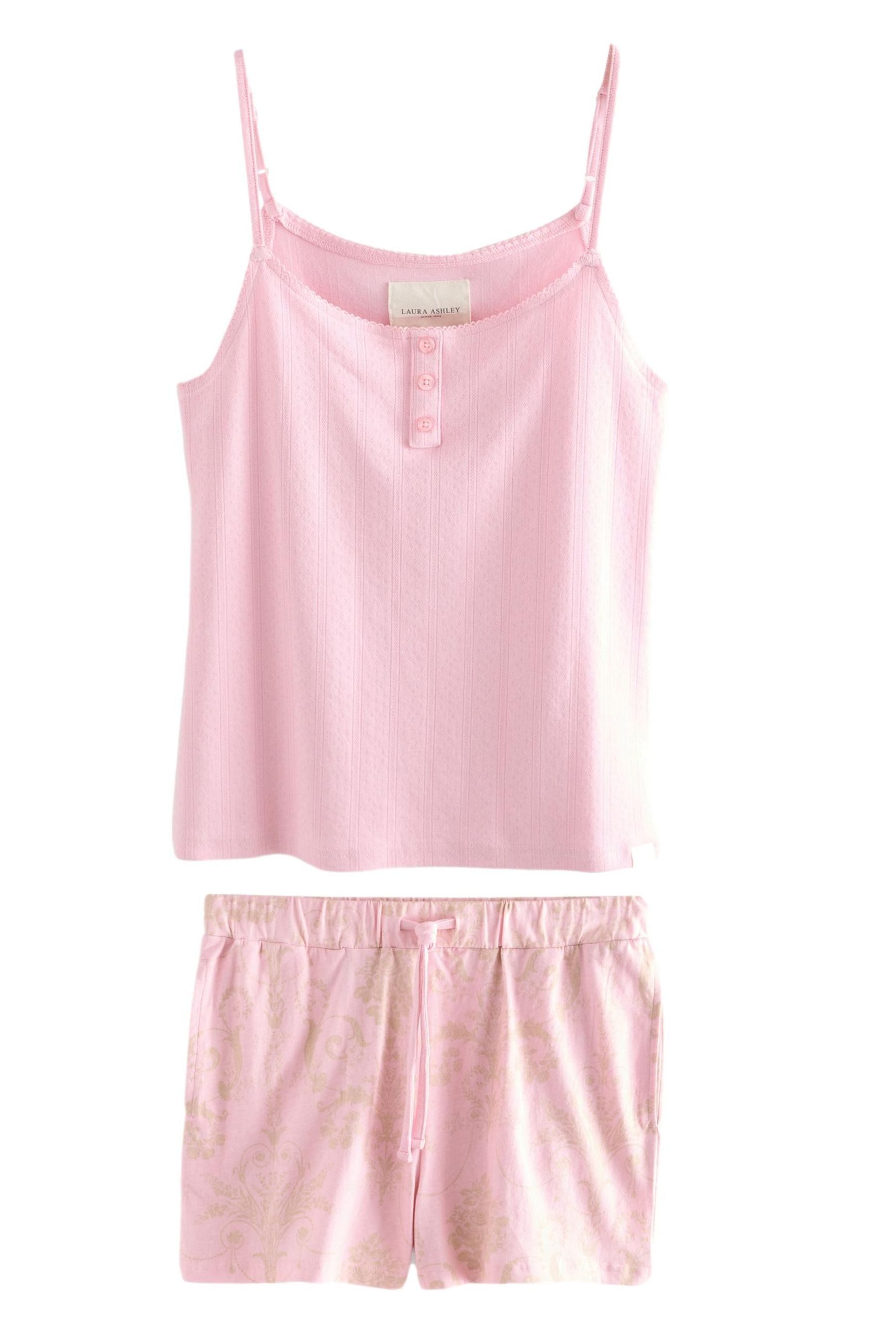 LAURA ASHLEY Pyjama Laura Ashley Schlafanzug mit Trägertop und Shorts (2 tlg)