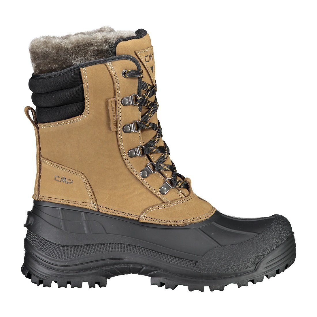 CMP Kinos Snow WP (Leder, wasserdicht) hellbraun Herren Winterstiefel günstig online kaufen