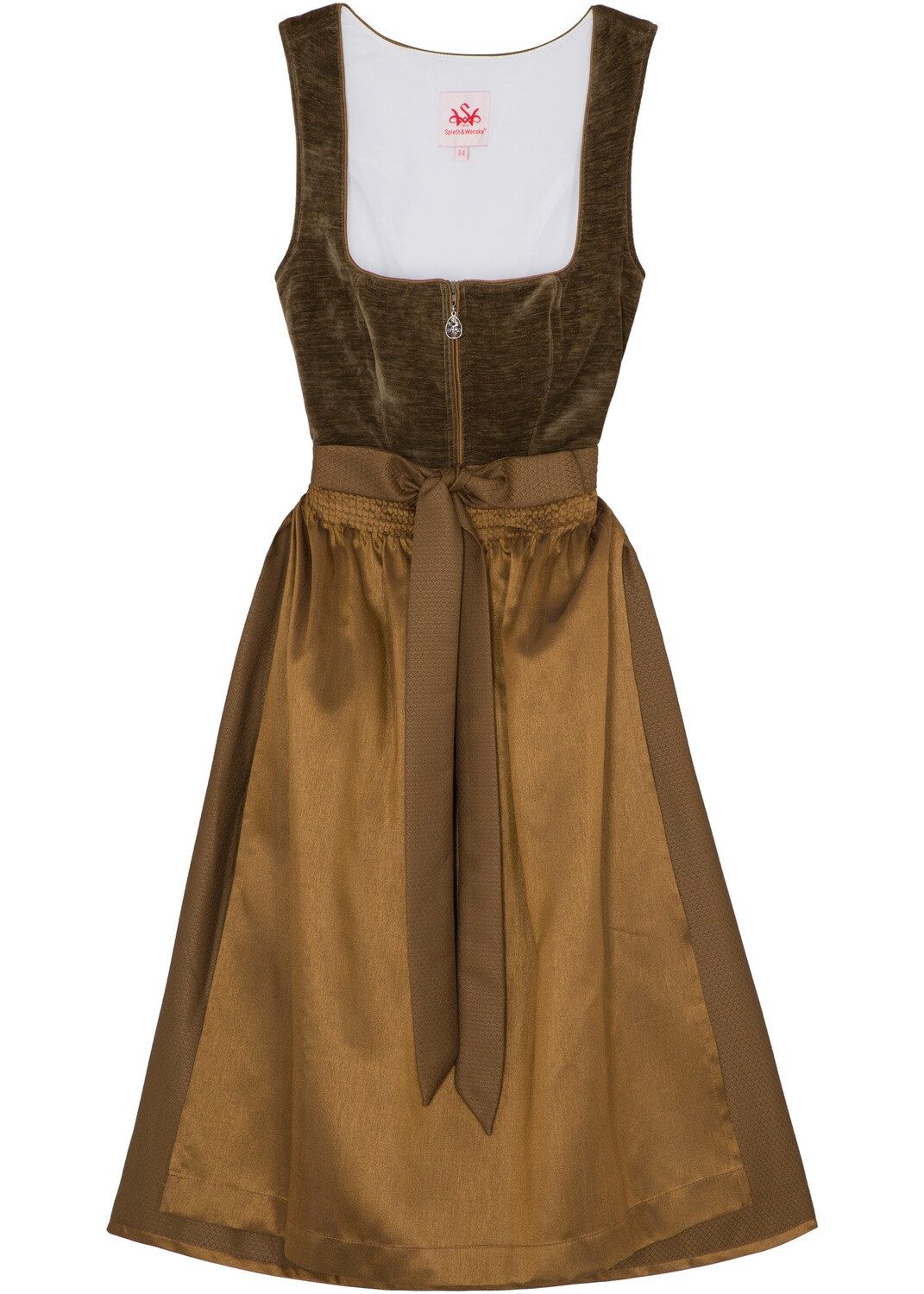 Spieth & Wensky Dirndl Midi Dirndl Garat günstig online kaufen