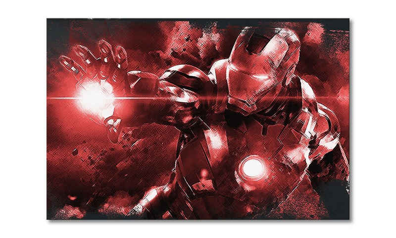 WandbilderXXL Leinwandbild »Iron Man«, (1 St), Wandbild,in 6 Größen erhältlich