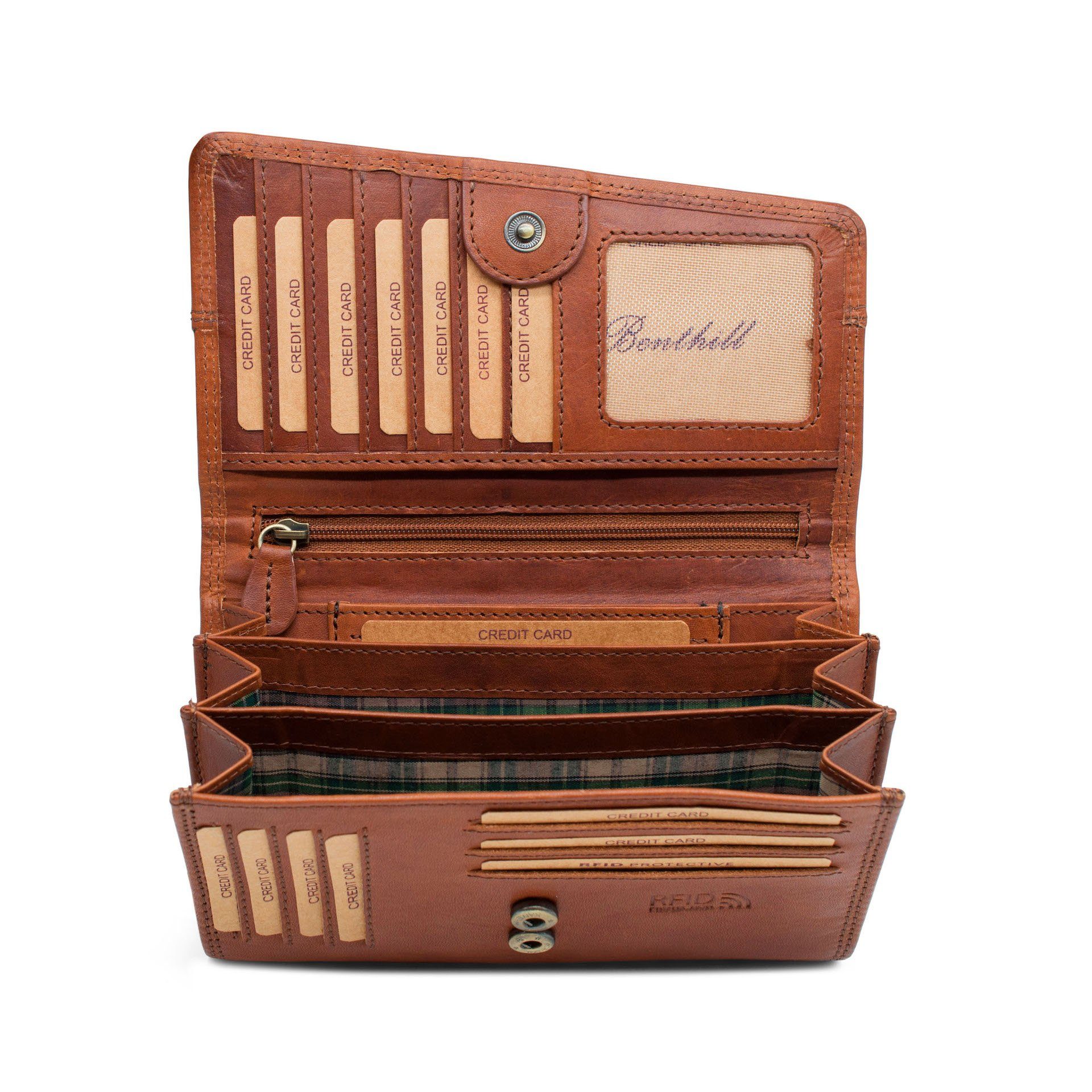 Benthill Geldbörse Damen Groß Echt Leder Portemonnaie Geldbeutel vielen Kar günstig online kaufen