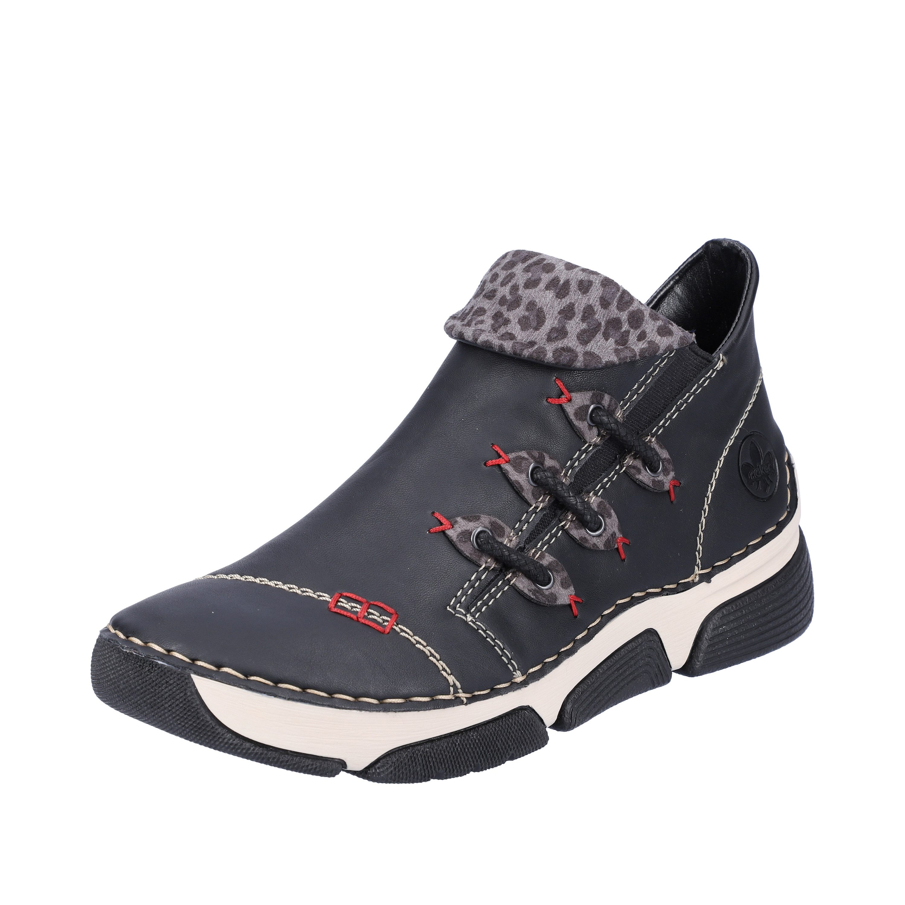 Rieker Sneakerboots Schlupfboots, Stiefelette, High Top Sneaker mit Innenreißverschluss