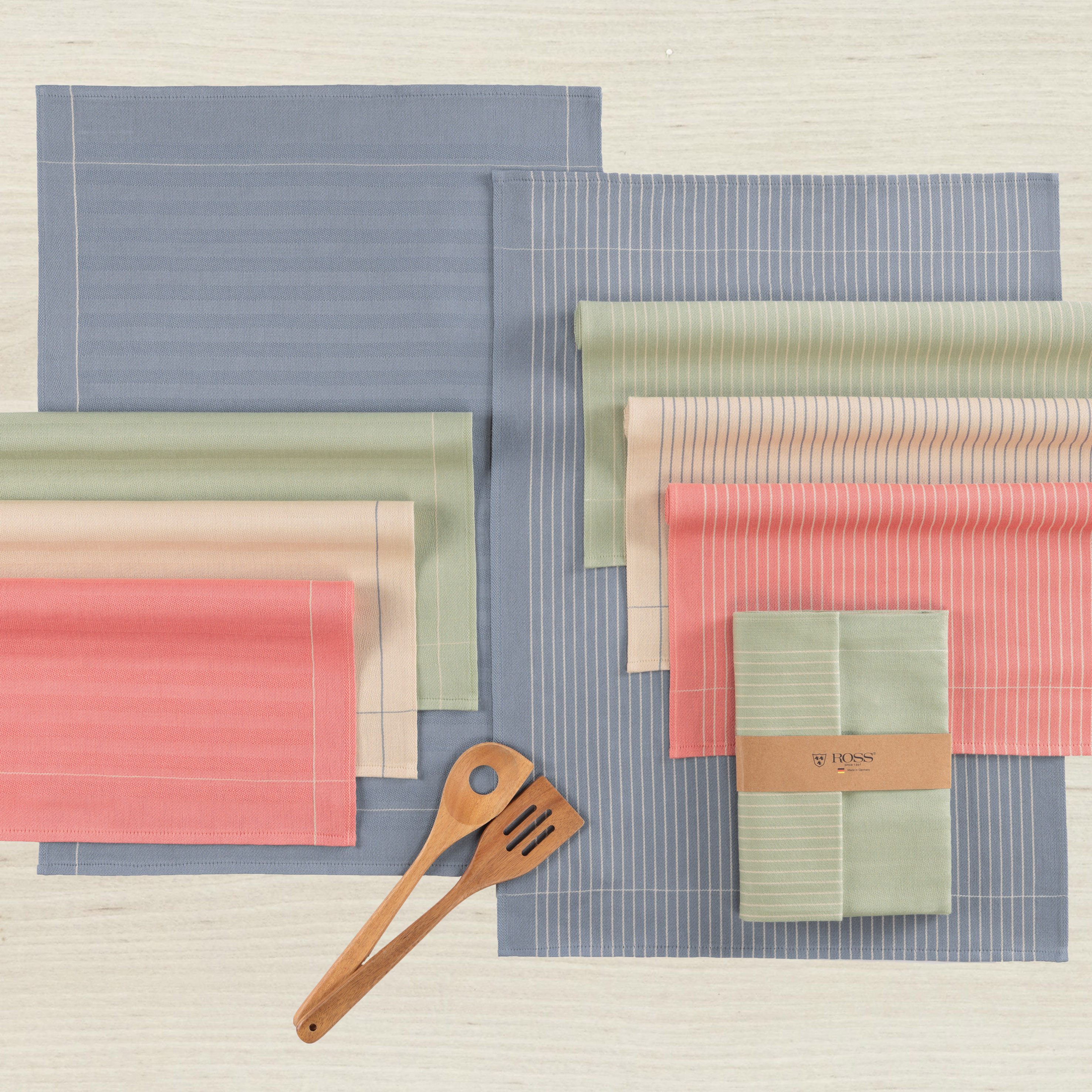 ROSS Geschirrtuch Geschirrtücher 2er-Set 927 2x HL + Banderole, (Set, 2-tlg., 2er-Set mit Banderole), Zwirn- Halbleinen – Bild 5 von 5