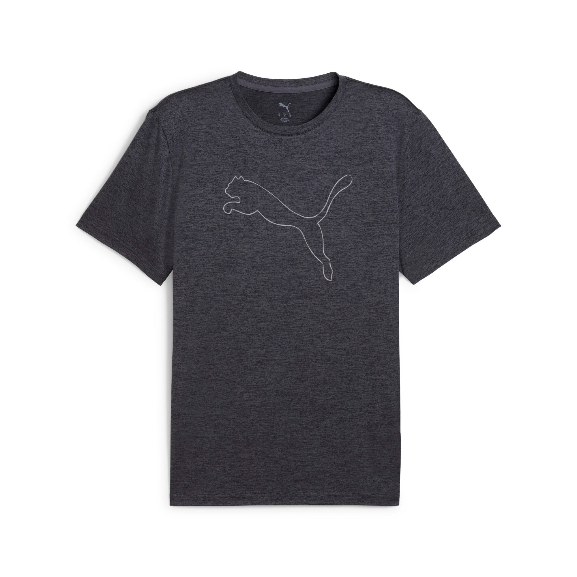 PUMA Trainingsshirt M TAD ESSENTIAL HEATHER CAT TEE (CF LARGE CAT) günstig online kaufen