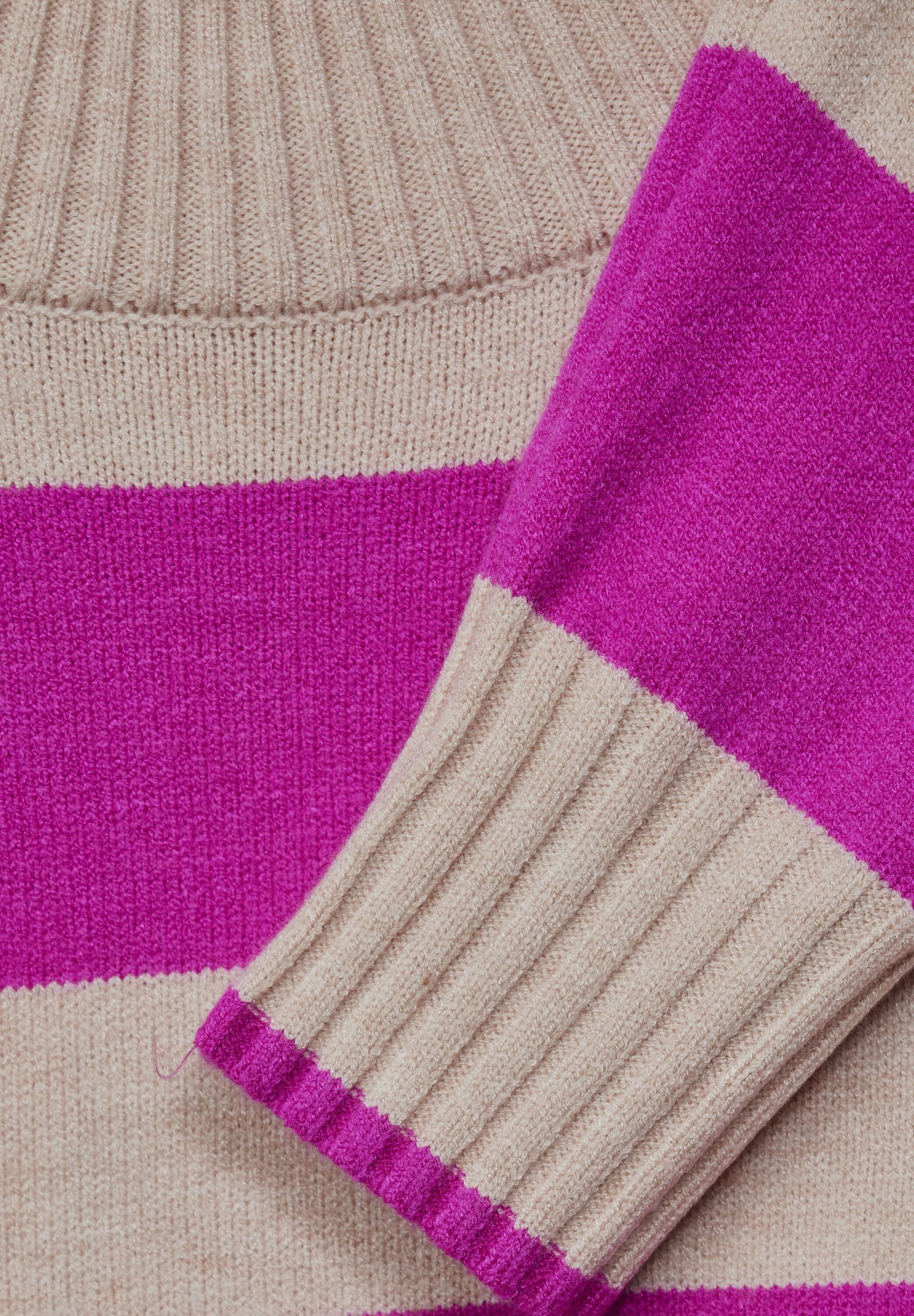 STREET ONE Stehkragenpullover mit Stehkragen
