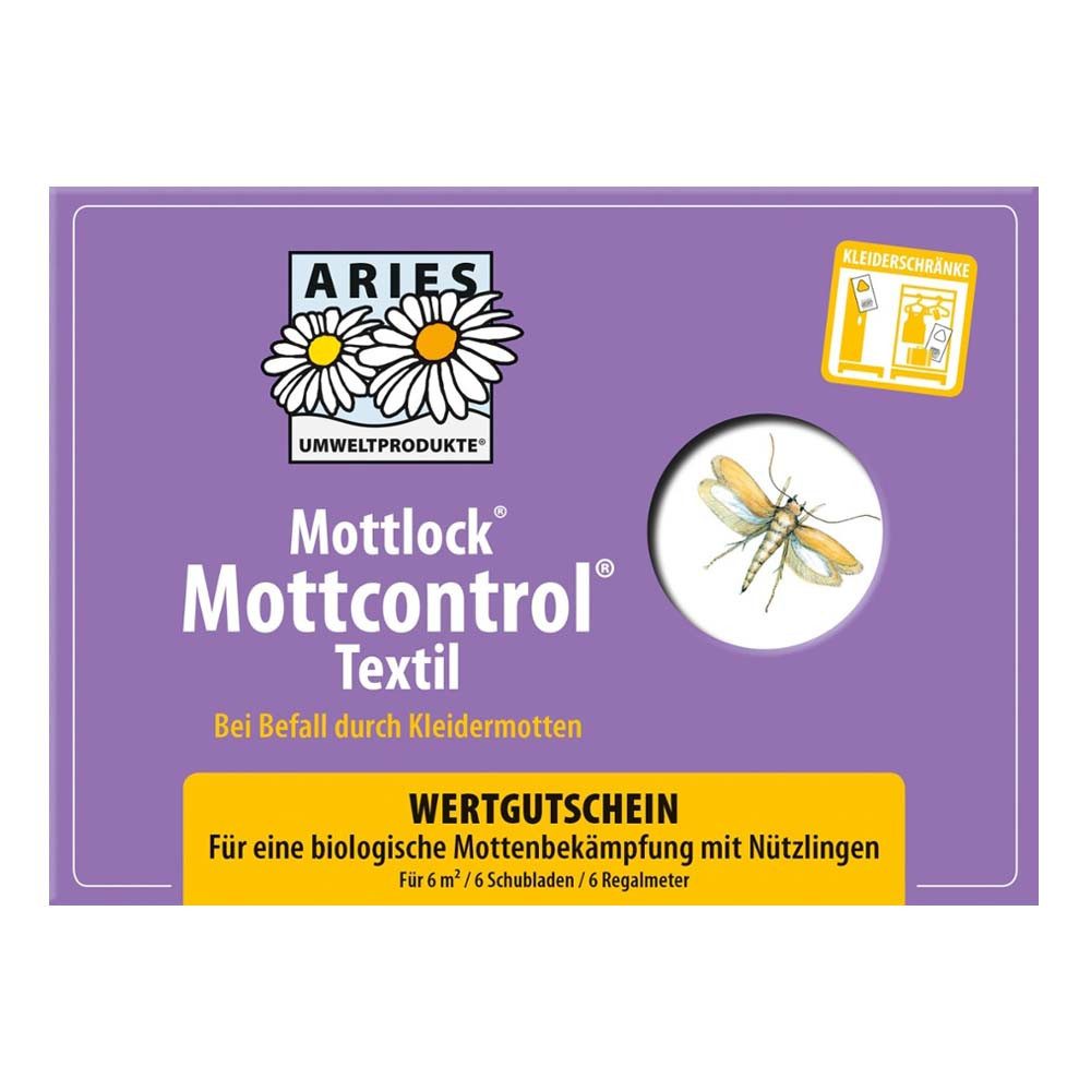 Aries Insektenspray MottLock - Mottcontrol Textil Wertgutschein für 6m²