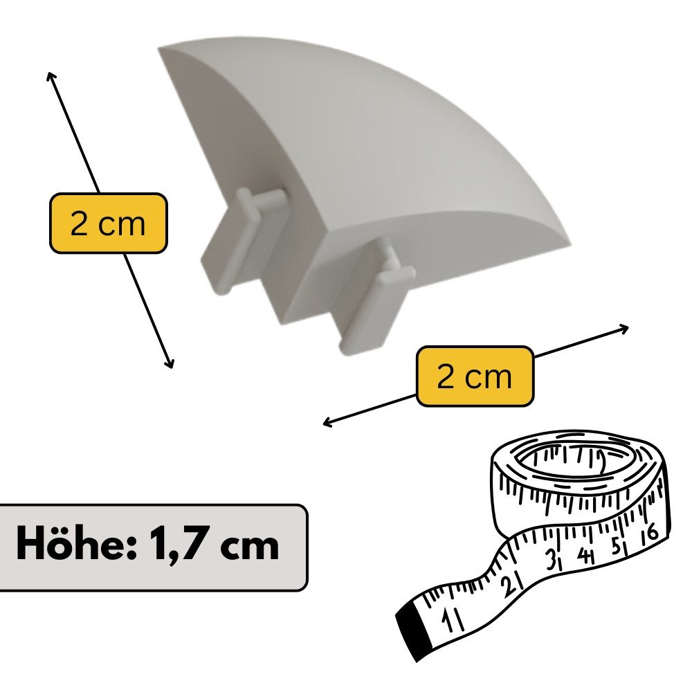 GarPet Outdoor-Bodenplatte Klickfliesen Set Bodenplatte Kunststoff Garage Drainage Garagenboden
