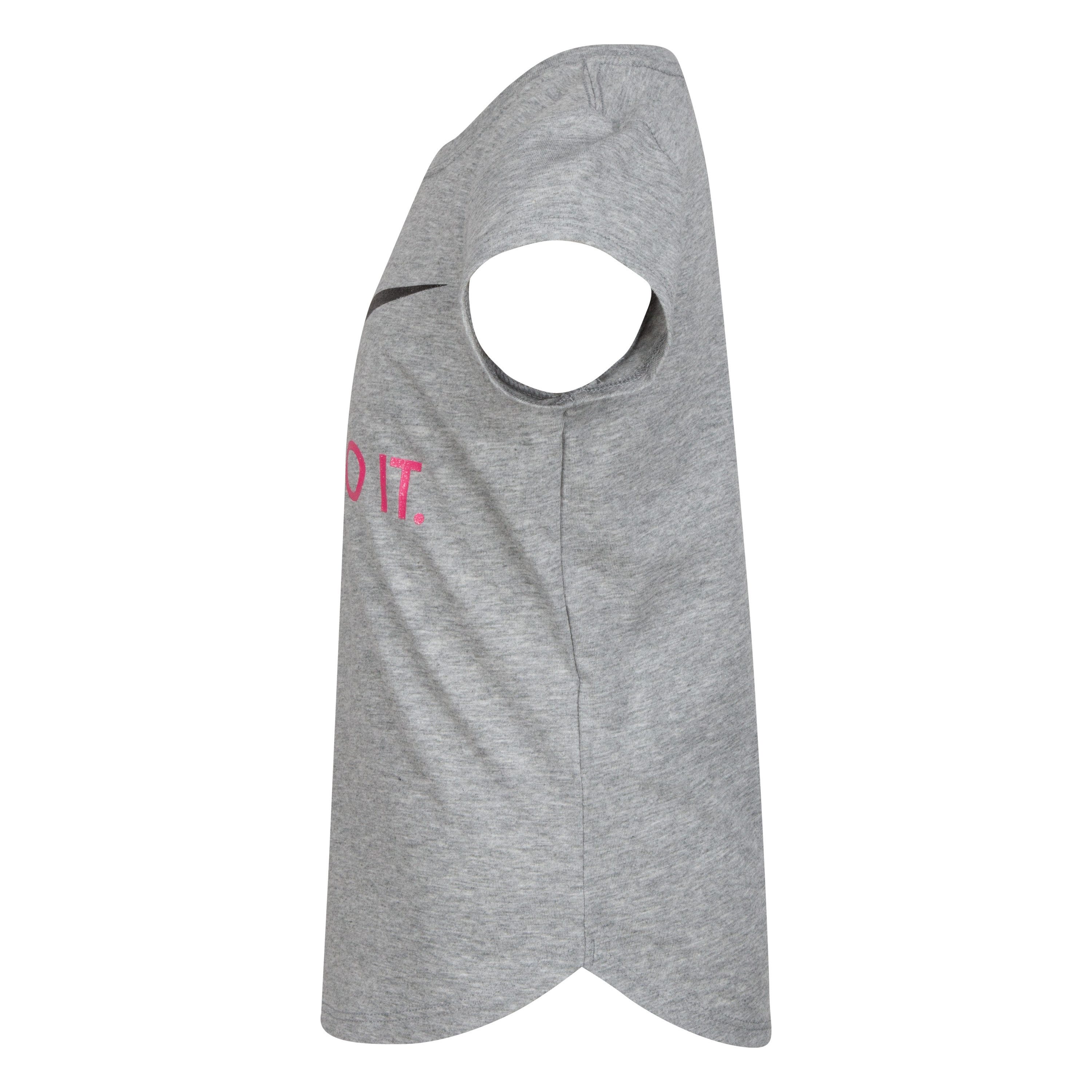 Nike Sportswear T-Shirt für Kinder, Kurzarm, aus Baumwolle und Polyester