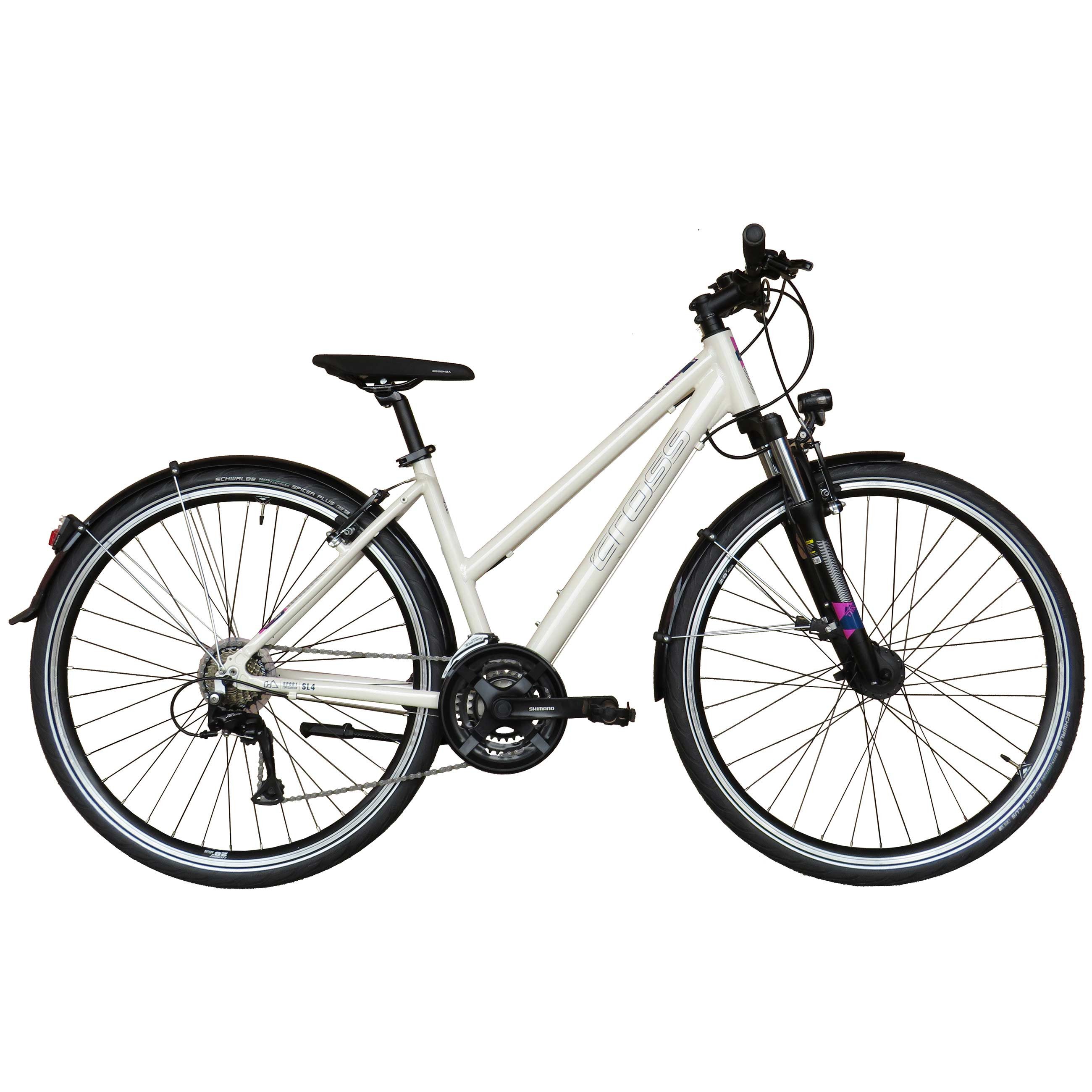 Trekkingrad 28 Zoll Damen Trekking Fahrrad TRX SL 4 Trekkingrad 21 x Gang SHIMANO