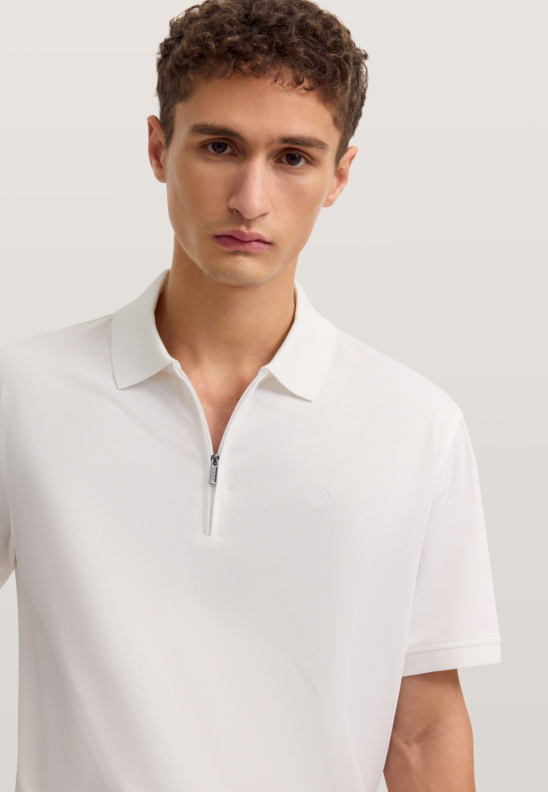 bugatti Poloshirt mit kurzem Reißverschluss – Bild 4 von 4