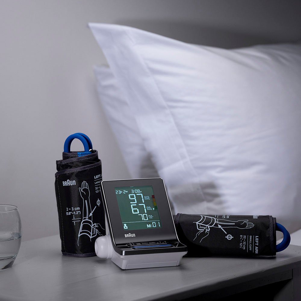 Braun Oberarm-Blutdruckmessgerät ExactFit™ 3 - BUA6150, Mit zwei Manschettengrößen für Genauigkeit und Komfort – Bild 4 von 5
