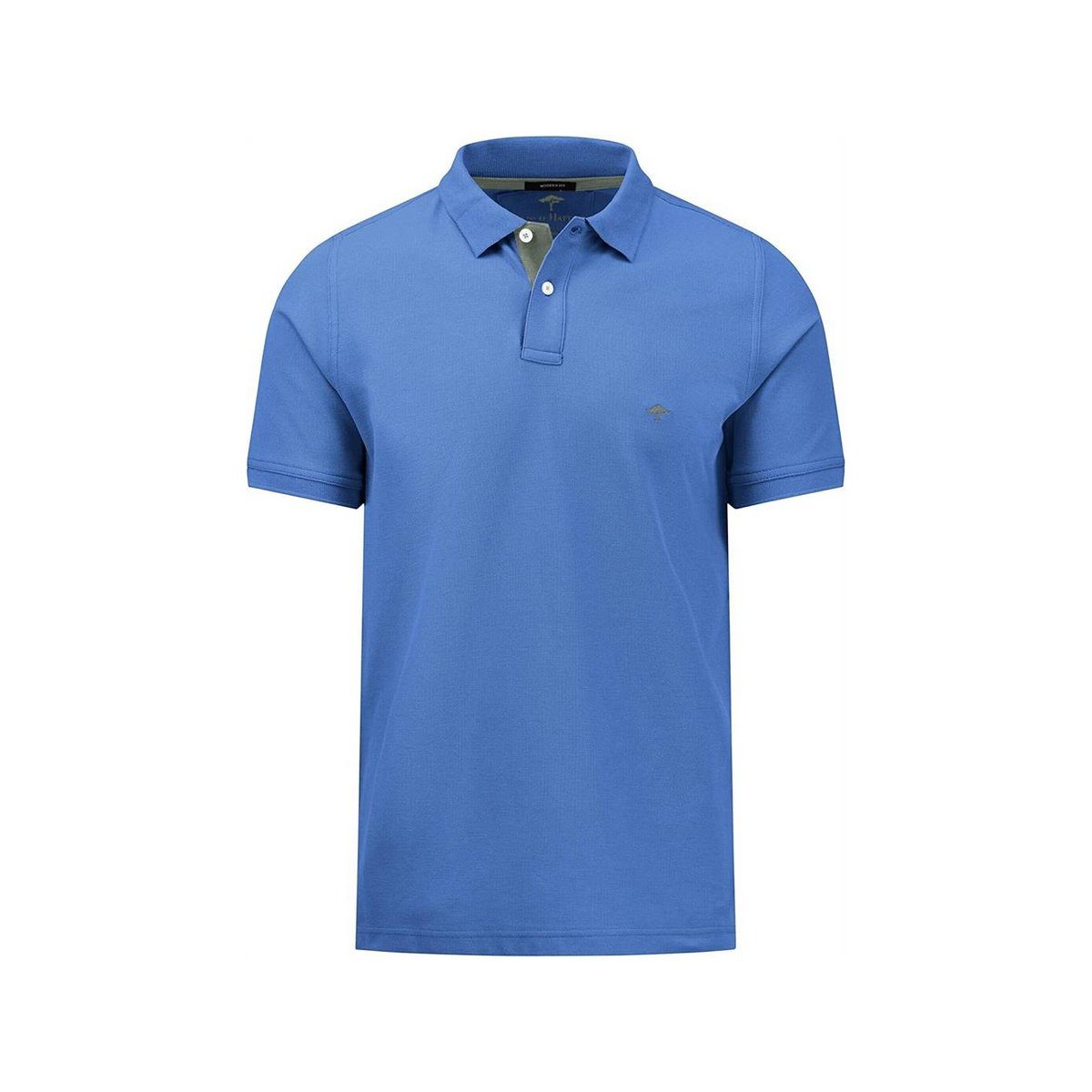 T-Shirt regular FYNCH-HATTON hell-blau fit (1-tlg)