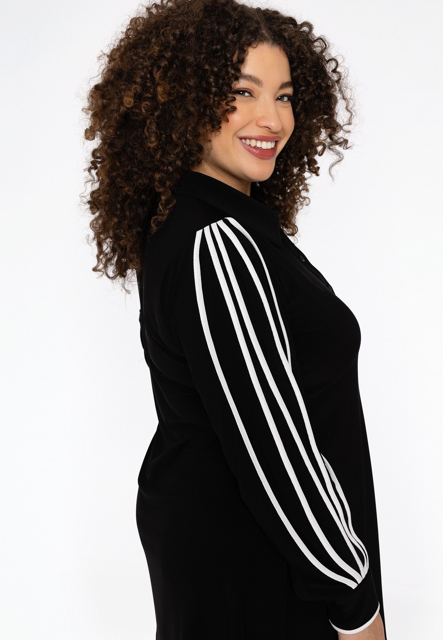 YOEK Blusentop Damen Bluse mit Langarm günstig online kaufen