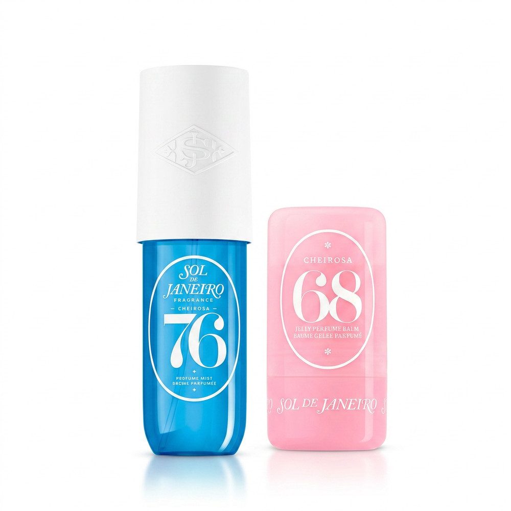 Sol de Janeiro Gesichts- und Körperspray Sol de Janeiro Cheirosa 76 Mist und Jelly Perfume Balm Duo, Duft Duo für unterwegs und den ganzen Tag