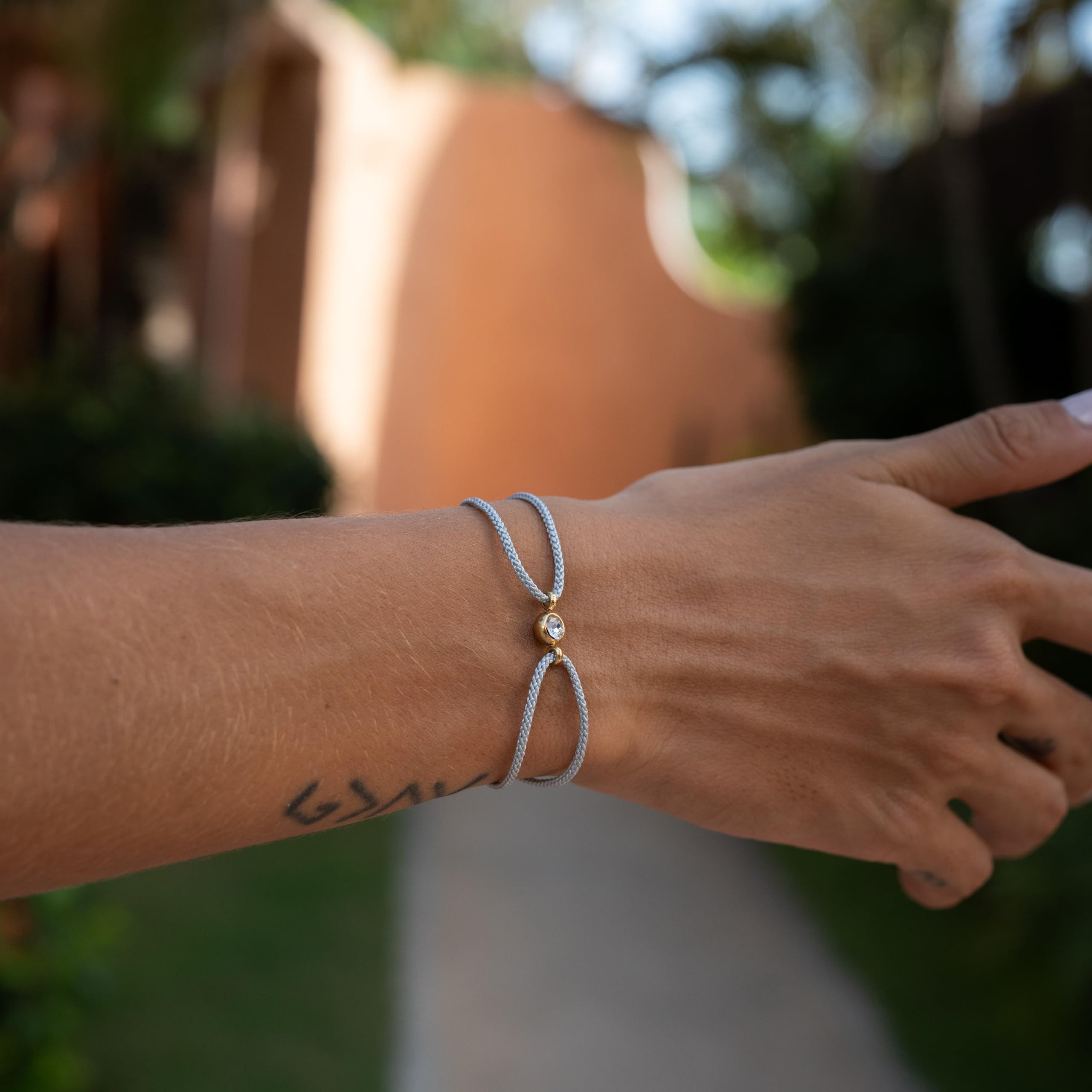 Made by Nami Armband Damen mit Edelstein - Freundschaftsarmbänder, Wasserfe günstig online kaufen