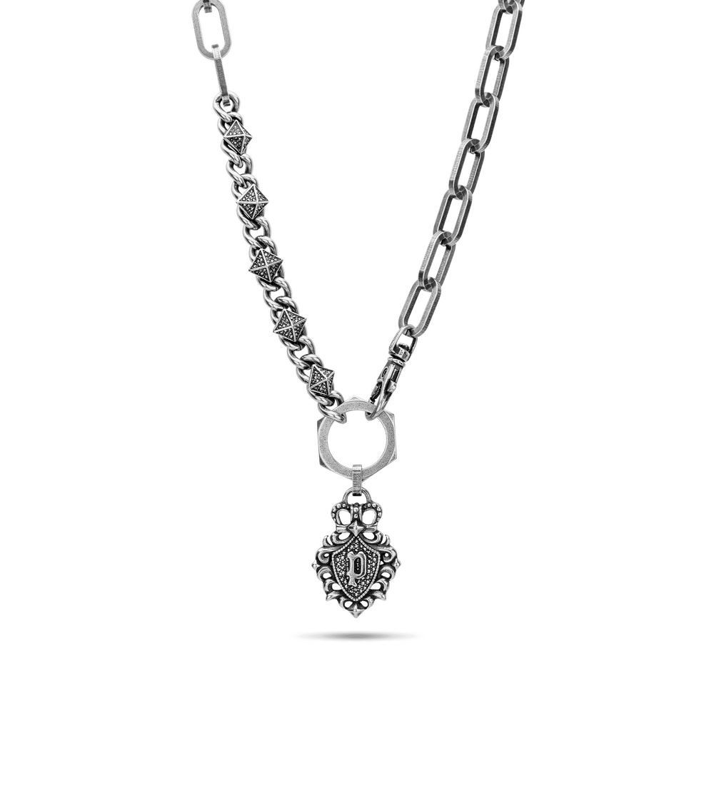 Police Kette mit Anhänger PEJGN2112702 Crest
