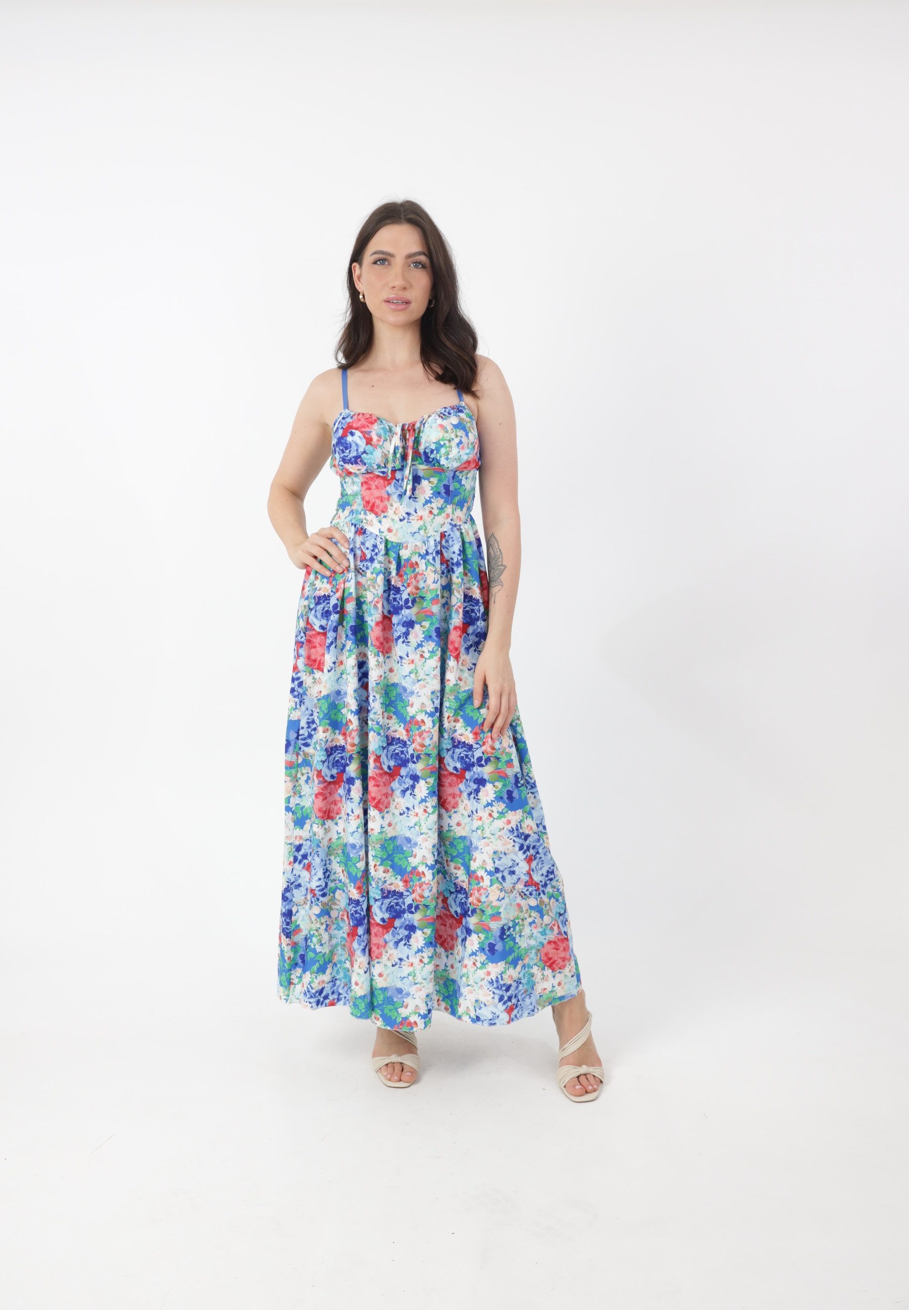 Elara Sommerkleid Kleid mit Muster