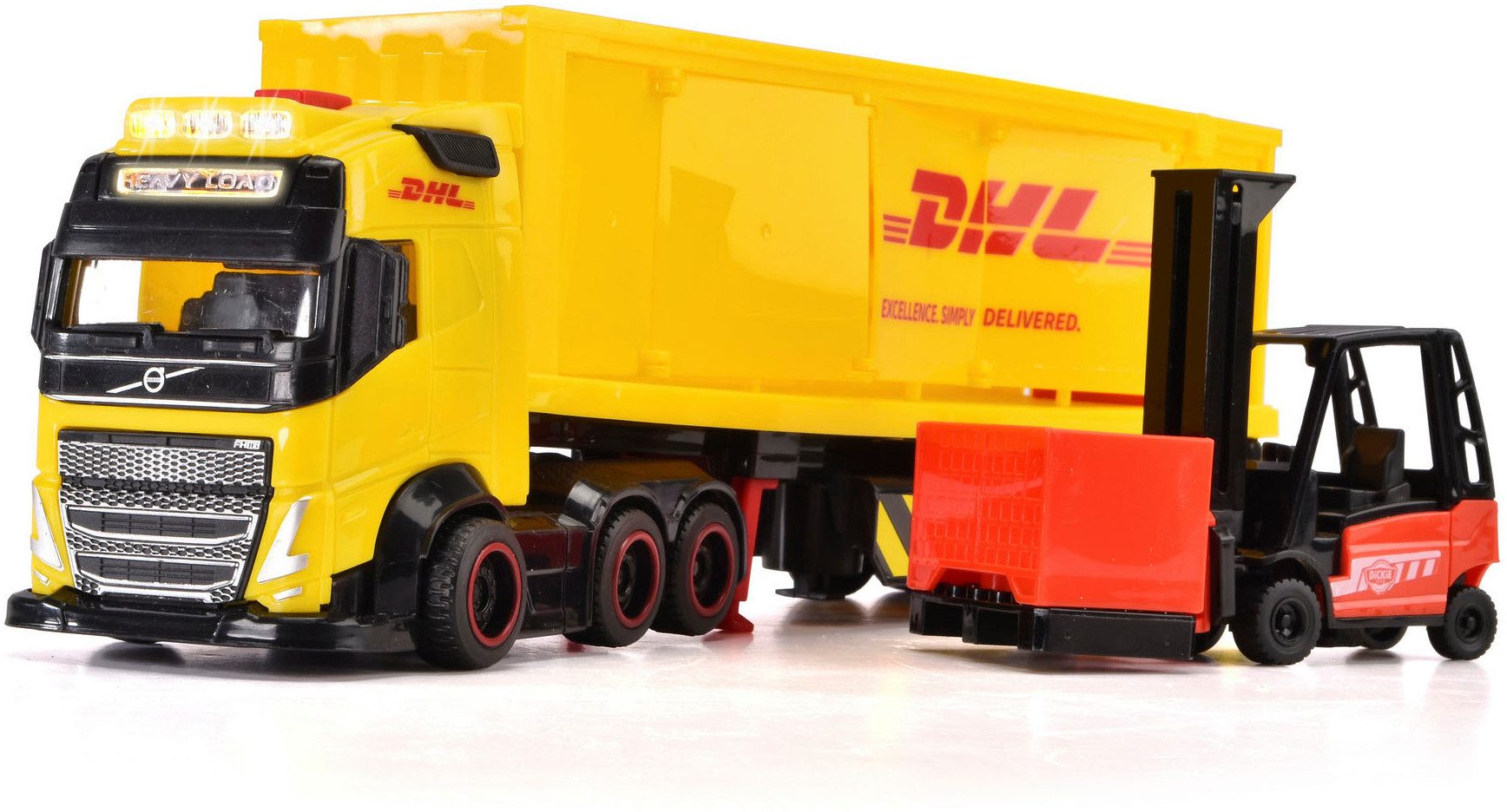 Dickie Toys toy truck DHL Truck, with light and sound
