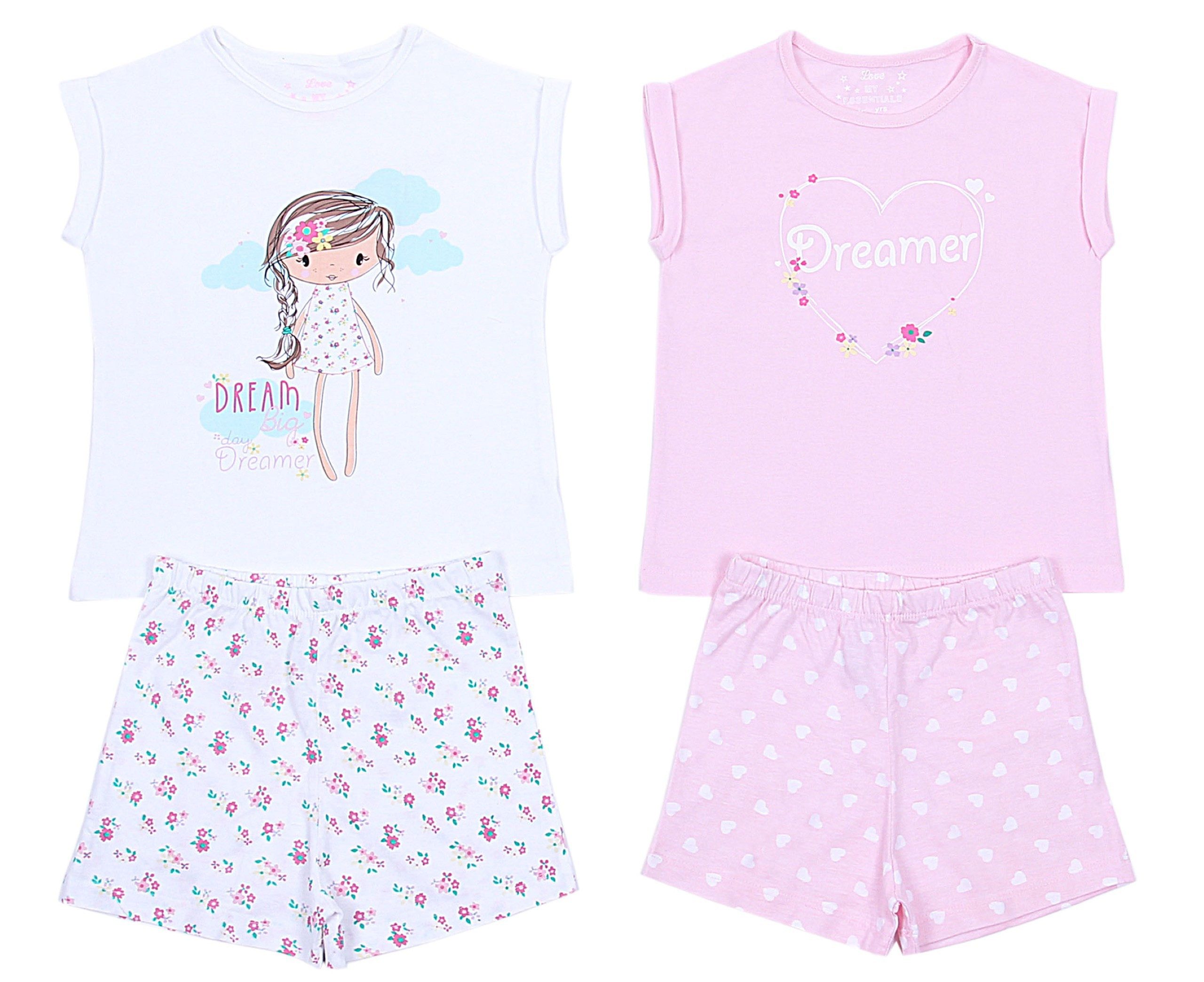Essentials Pyjama 2x Pyjama - kurze Ärmel ESSENTIALS 3-4 Jahre