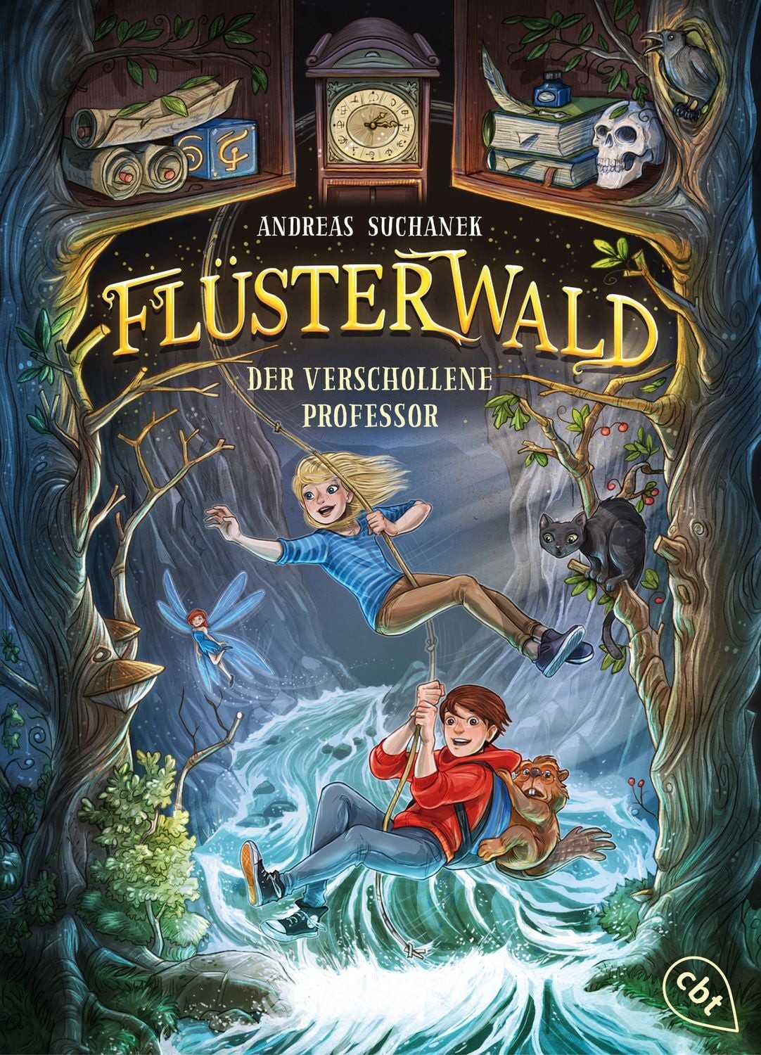 Flüsterwald / Andreas Suchanek, Der verschollene Professor - Band 2 des mitreißendes Fantasyabenteuers ab 9 Jahren jetzt im Taschenbuch