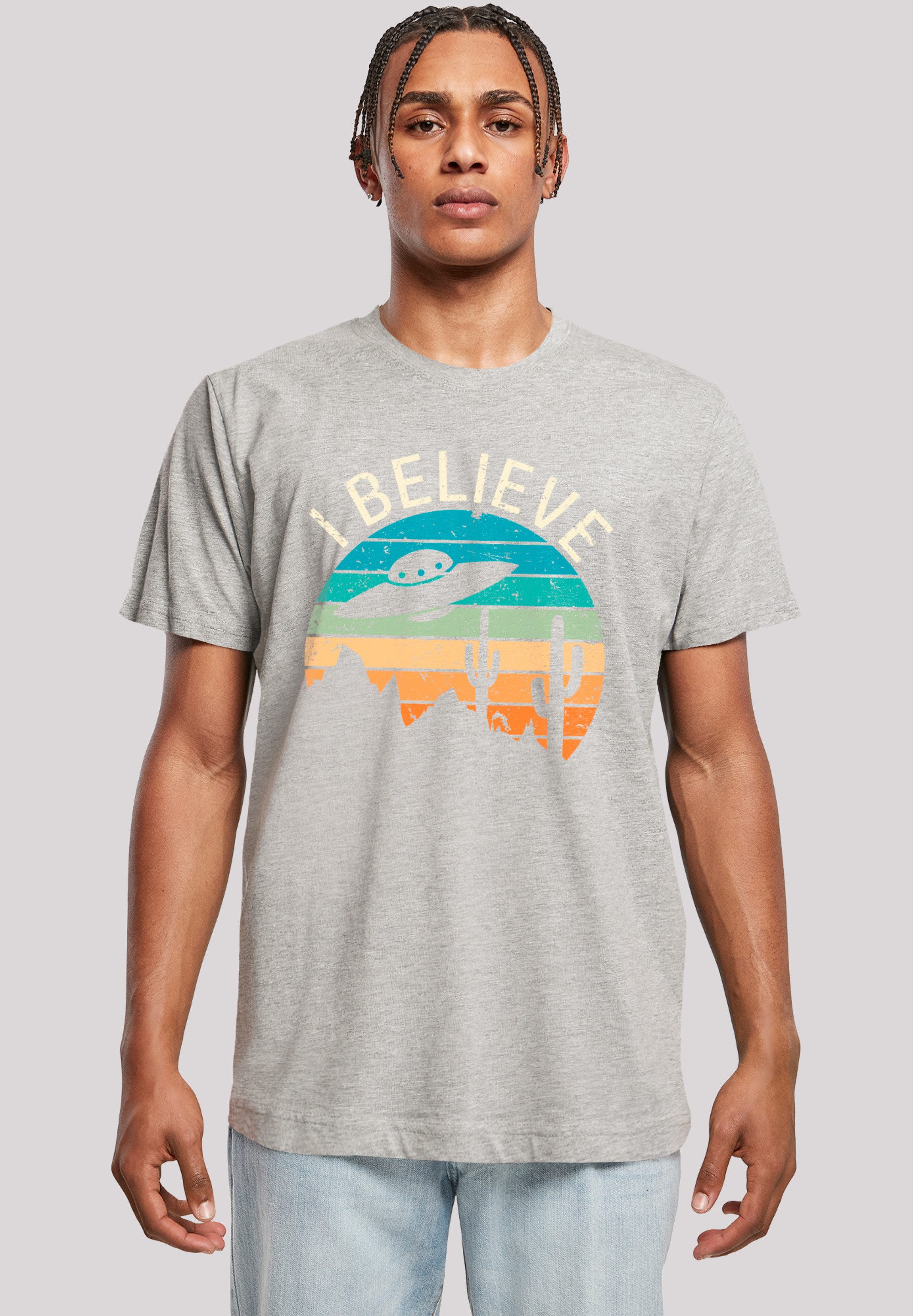 F4NT4STIC T-Shirt I Believe UFO Alien günstig online kaufen