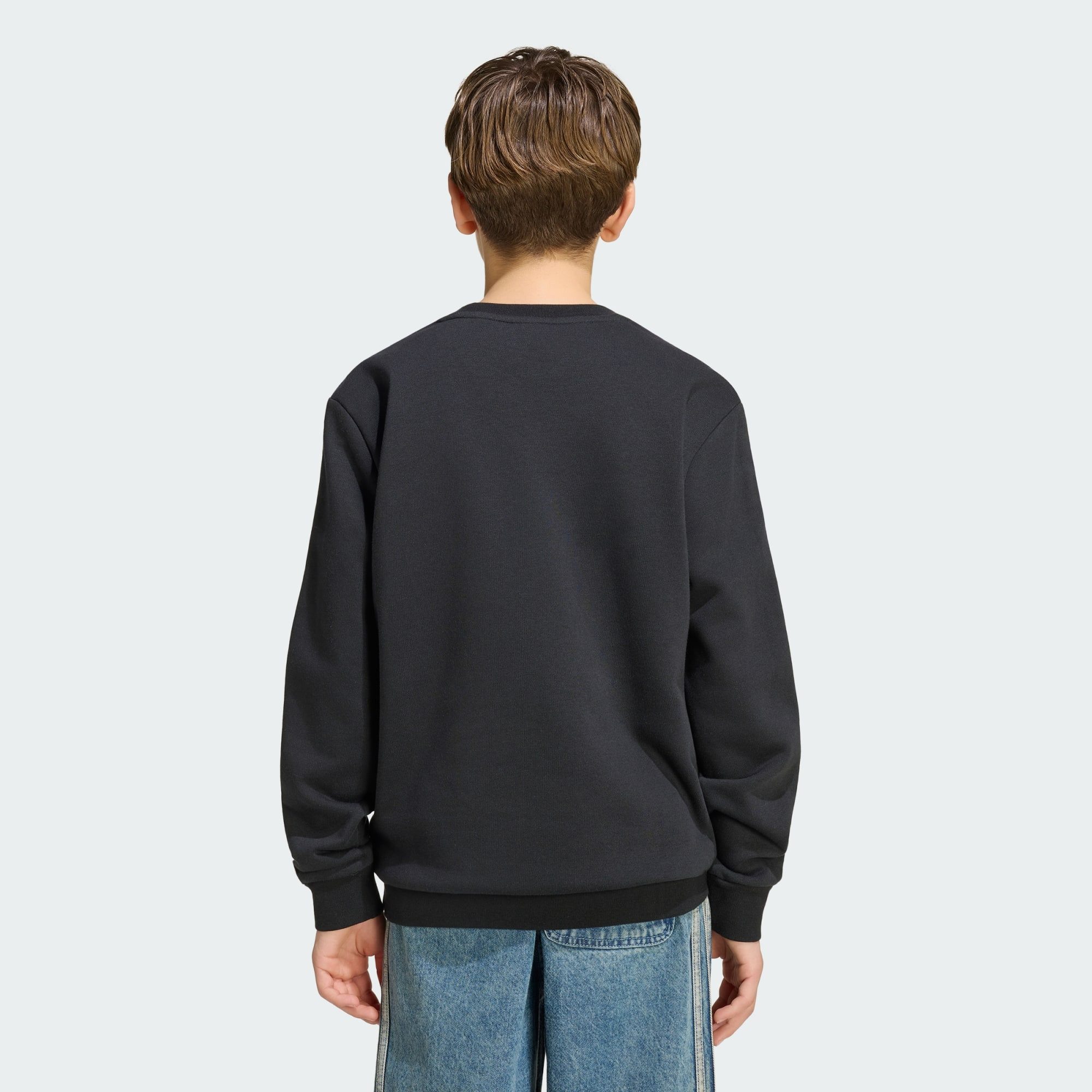 adidas Originals Sweatshirt LOCKERES 3-STREIFEN RUNDHALS-SWEATSHIRT (1-tlg)