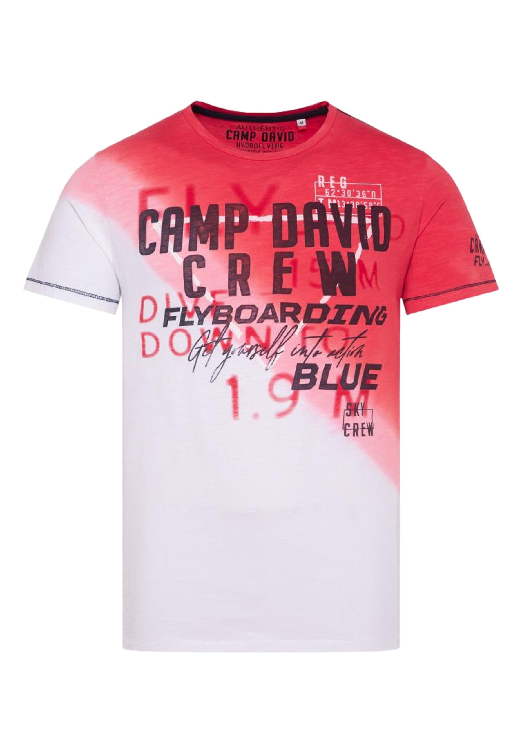 CAMP DAVID T-Shirt T-Shirt Kurzarmshirt (1-tlg., günstig online kaufen