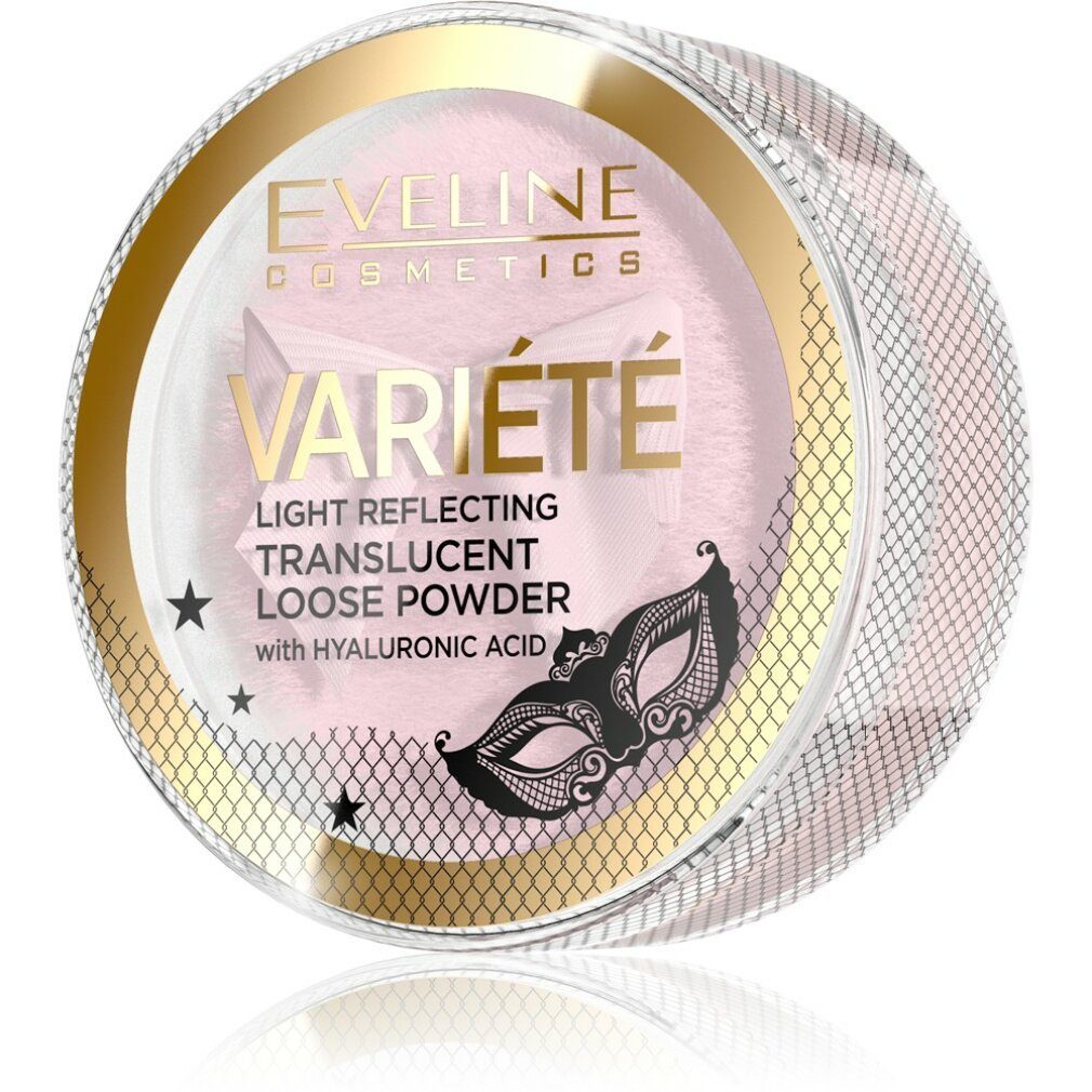 Eveline Cosmetics Foundation Variete Translucent loser Puder mit Hyaluronsäure 6g