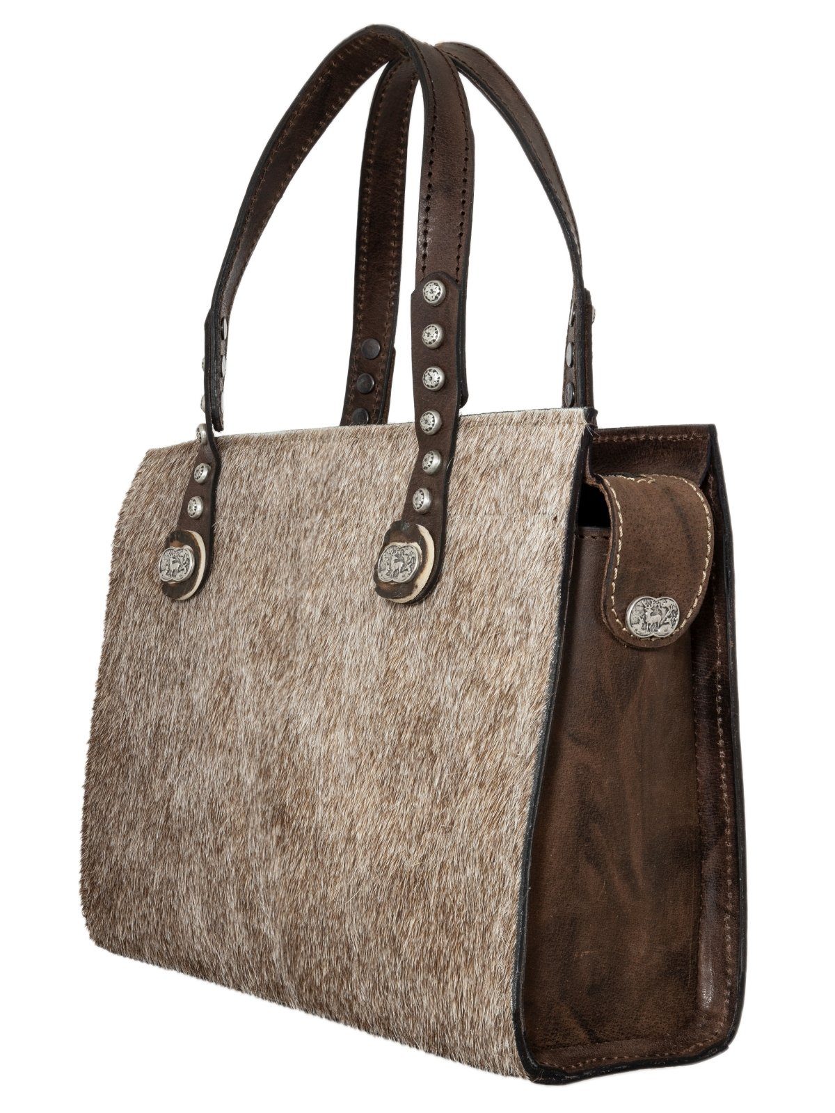 Sima hellbraun Tasche 190-4049 Trachtentasche Gürtel