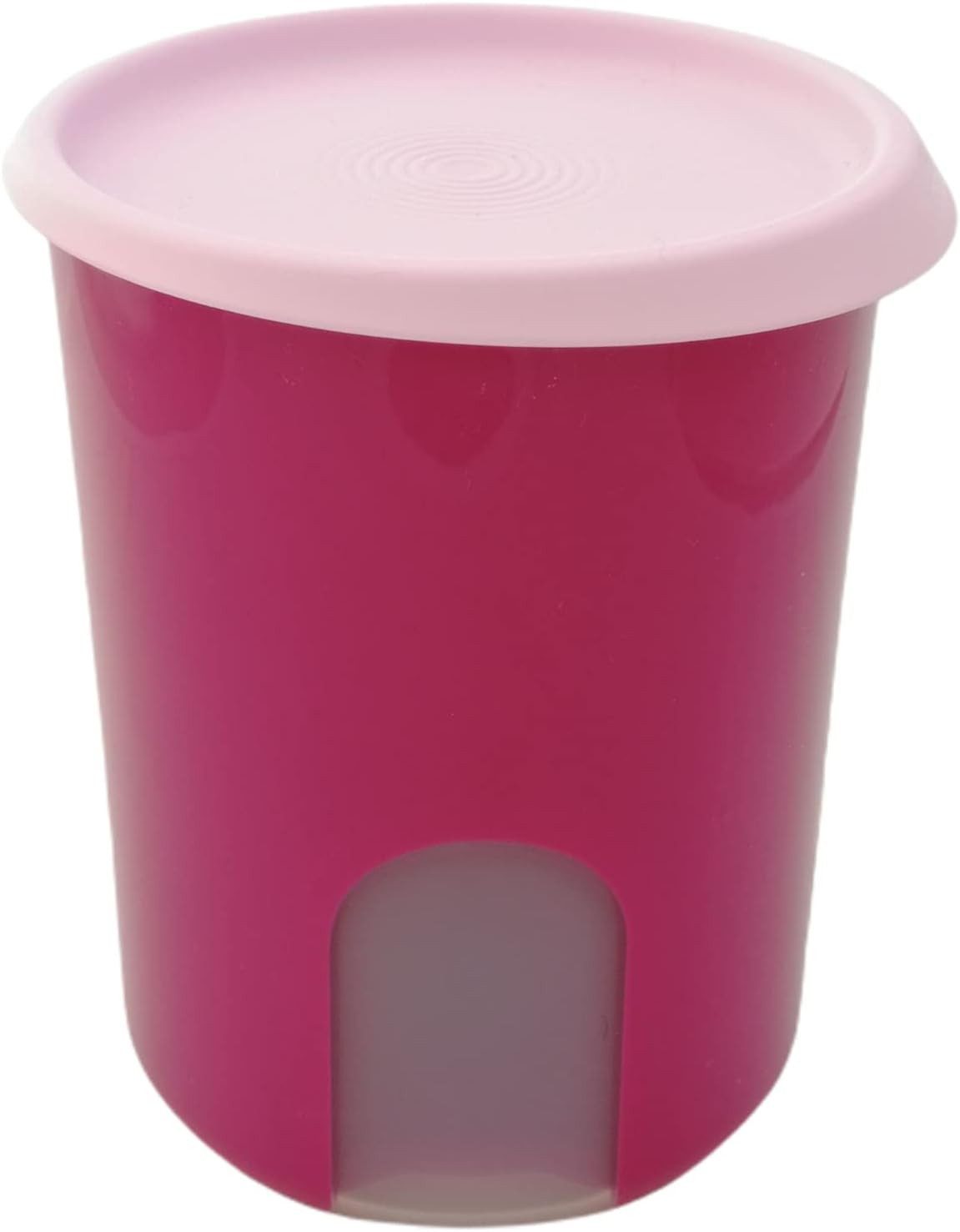 TUPPERWARE Vorratsdose Tupperware Bingo 1,25L in lila mit rosa Deckel