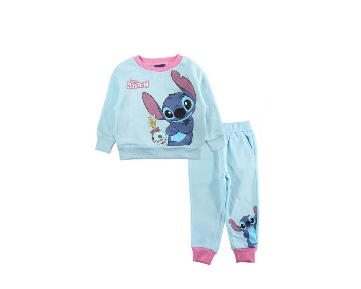 Lilo & Stitch Jogginghose Jogginganzug Kinder 2-teilig 100% Polyester (2-tlg)