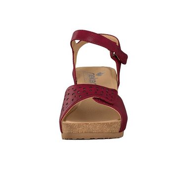 Rieker Rieker Damen Sandalette rot Sandale