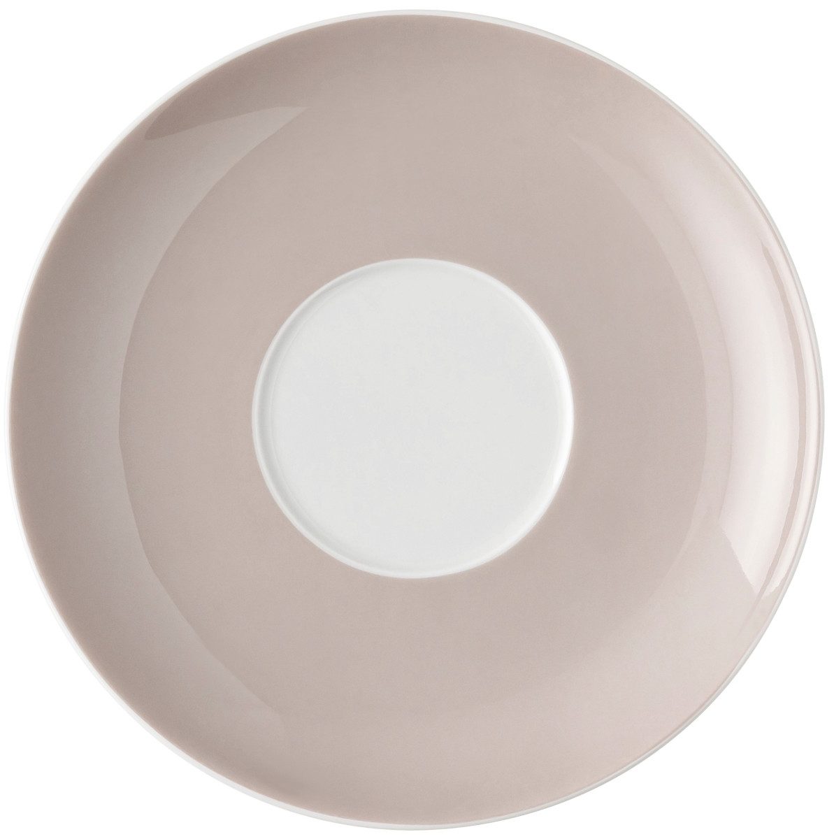 Thomas Porzellan Untertasse Sunny Day Rose Powder Cappuccino-/Jumbo-Untertasse, Untertasse