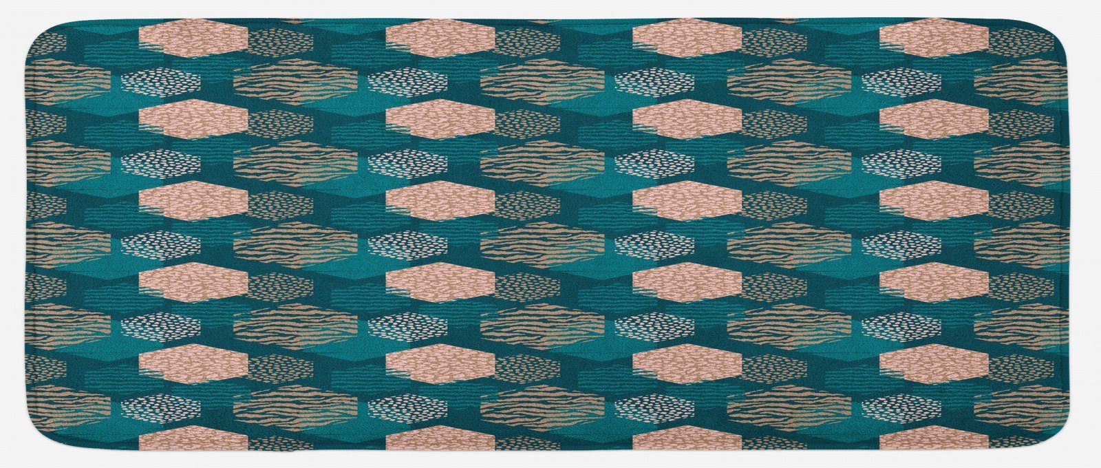 Küchenläufer »Plüsch Dekorative Küchenmatte mit rutschfester Rückseite