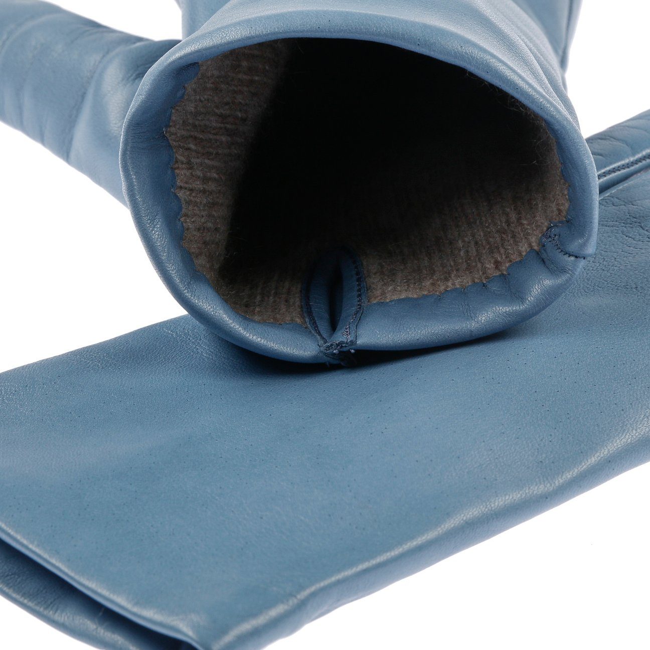 Caridei Lederhandschuhe (1-St) Fingerhandschuhe mit Futter, Made in Italy günstig online kaufen