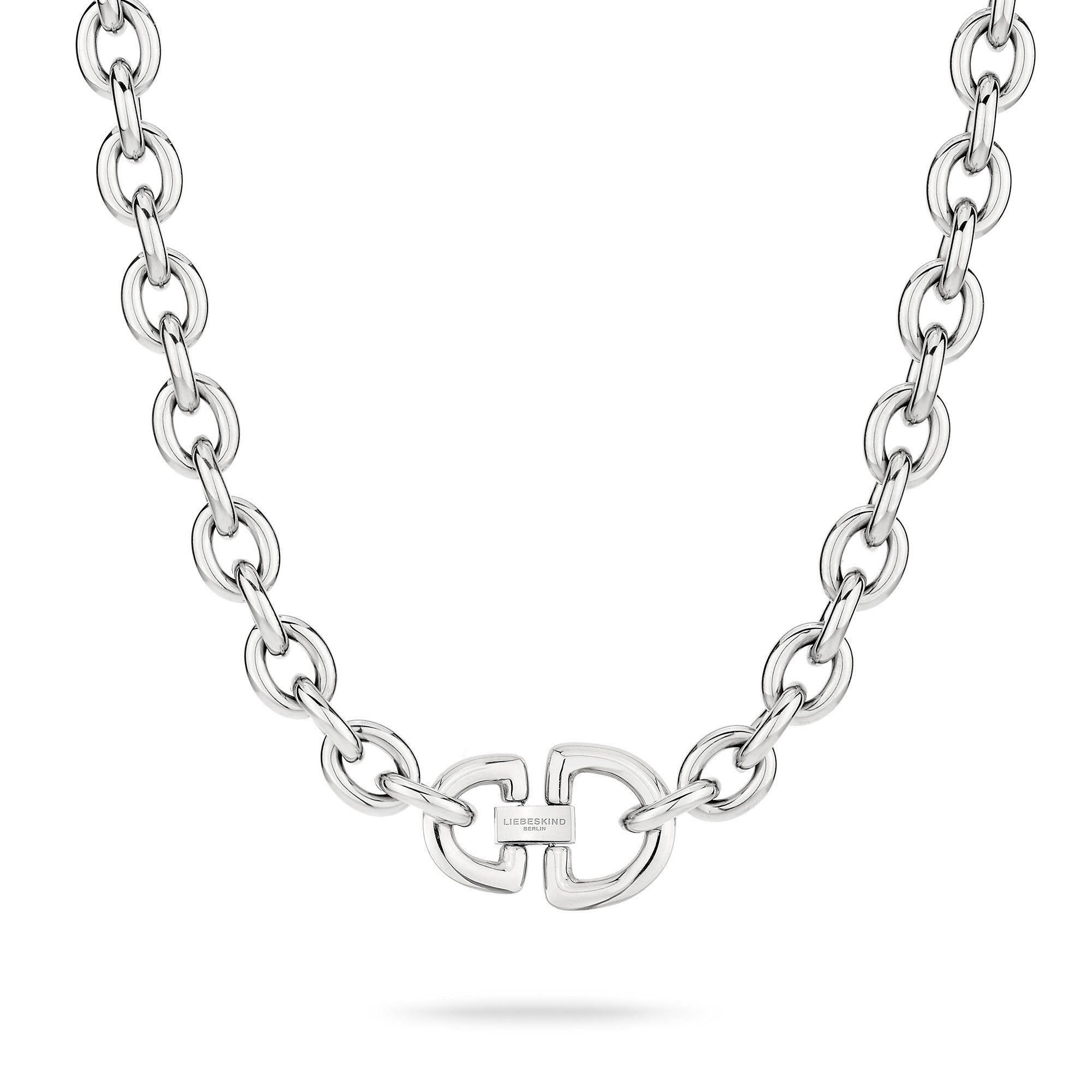 Liebeskind Berlin Kette mit Anhänger Schmuck Geschenk Edelstahl Halskette The D-Link Statement
