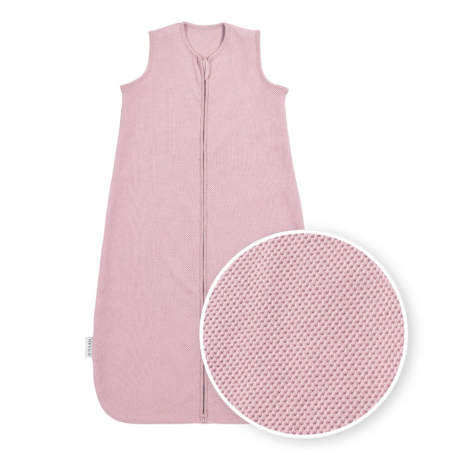 Meyco Baby Babyschlafsack Purple Pink (Baumwolle, Polyester, Spandex, 1 tlg), 110cm