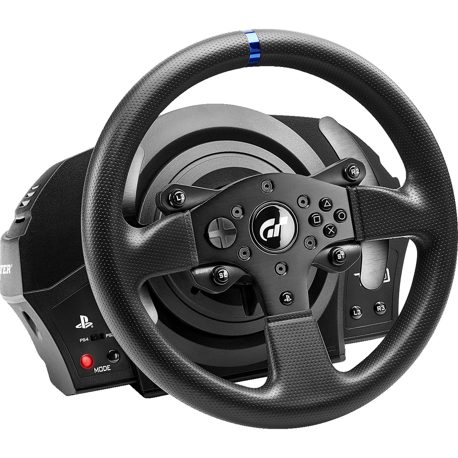 Thrustmaster T300 RS GT Edition PS5 PS4 PS3 PC Force Feedback Rennlenkrad + Pedale Gaming-Lenkrad (Set, 1080° Rotation, 3-Pedalset T3PA, abnehmbares GT-Lenkrad)