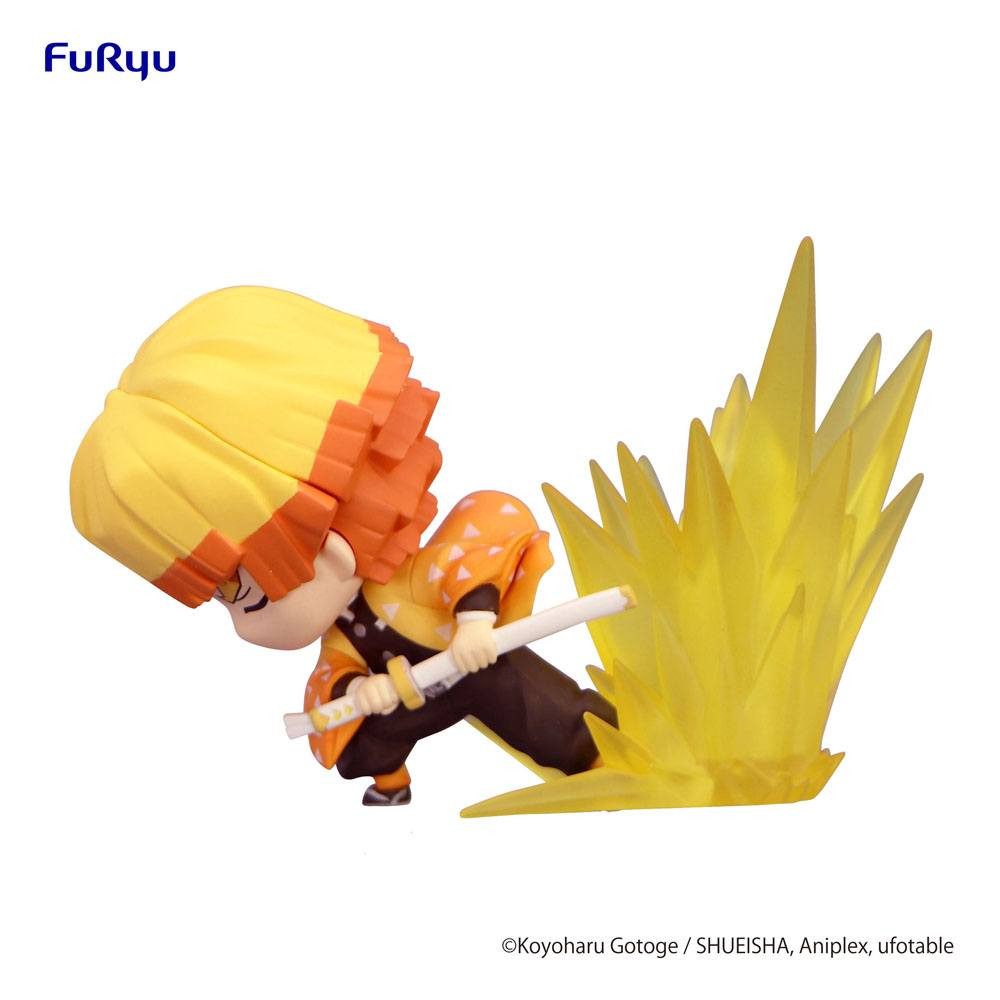 FuRyu Merchandise-Figur Demon Slayer: Kimetsu no Yaiba Hold PVC Agatsuka Zenitsu 7 cm