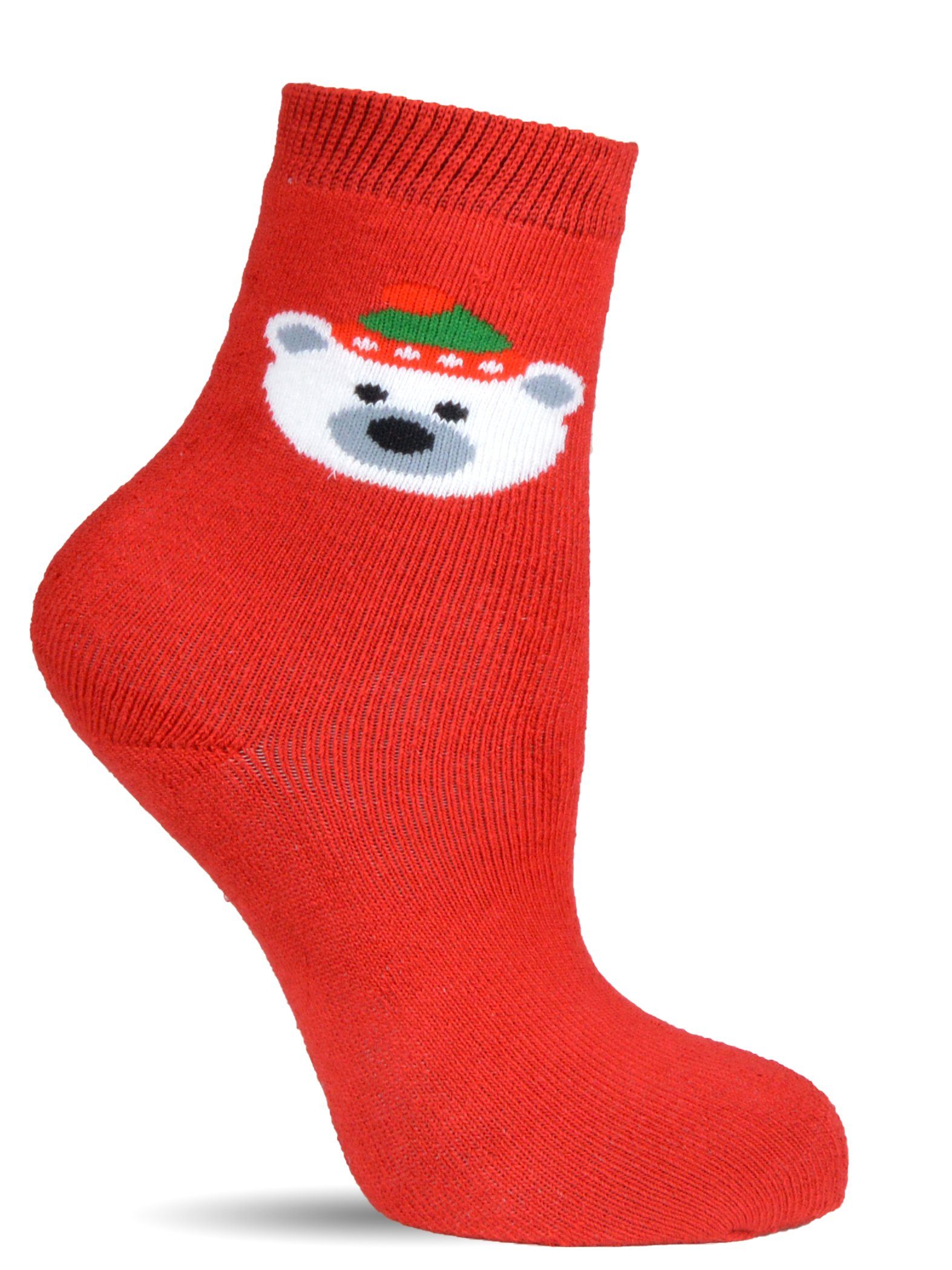 Frostfighter Thermosocken Kinder Weihnachtssocken (Beutel, 6 Paar) Anitipilling Innenfutter, Vollfrottee Innenfutter