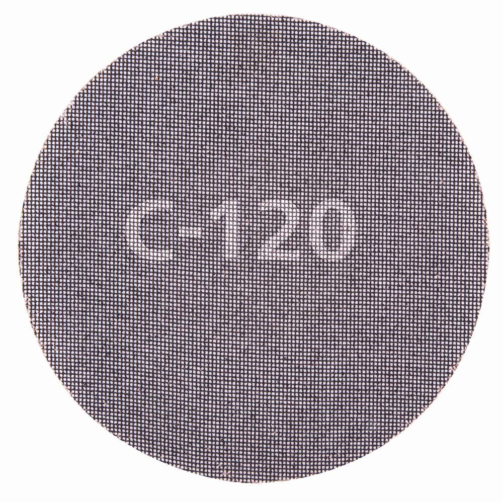 Thumbnail - Wolfcraft Blockhobel Wolfcraft Haft-Gitterleinen K220, Ø 225 mm 5 Stück