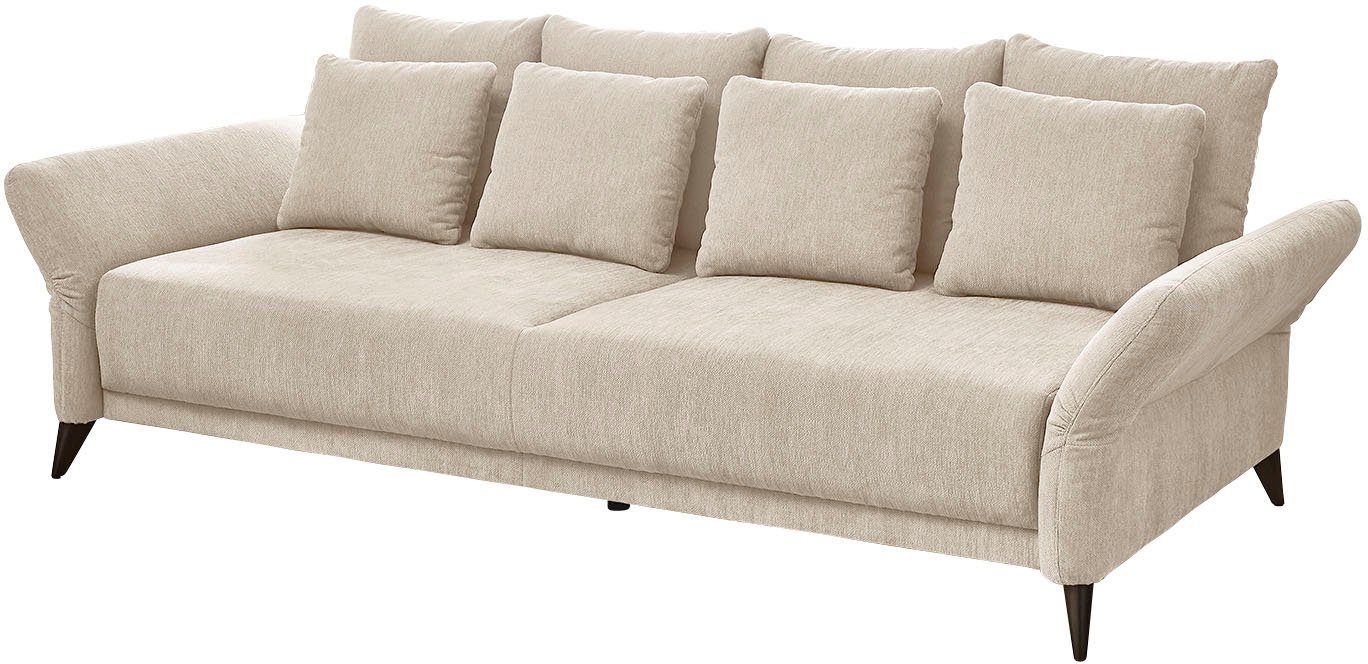 Neu eingeführt Jockenhöfer Gruppe Big-Sofa Schenna, | im verstellb.Armlehnen,Federkernpolsterung,8 Kissen,frei beige beige Raum stellbar