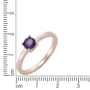 Zeeme Fingerring 925/- Sterling Silber Amethyst