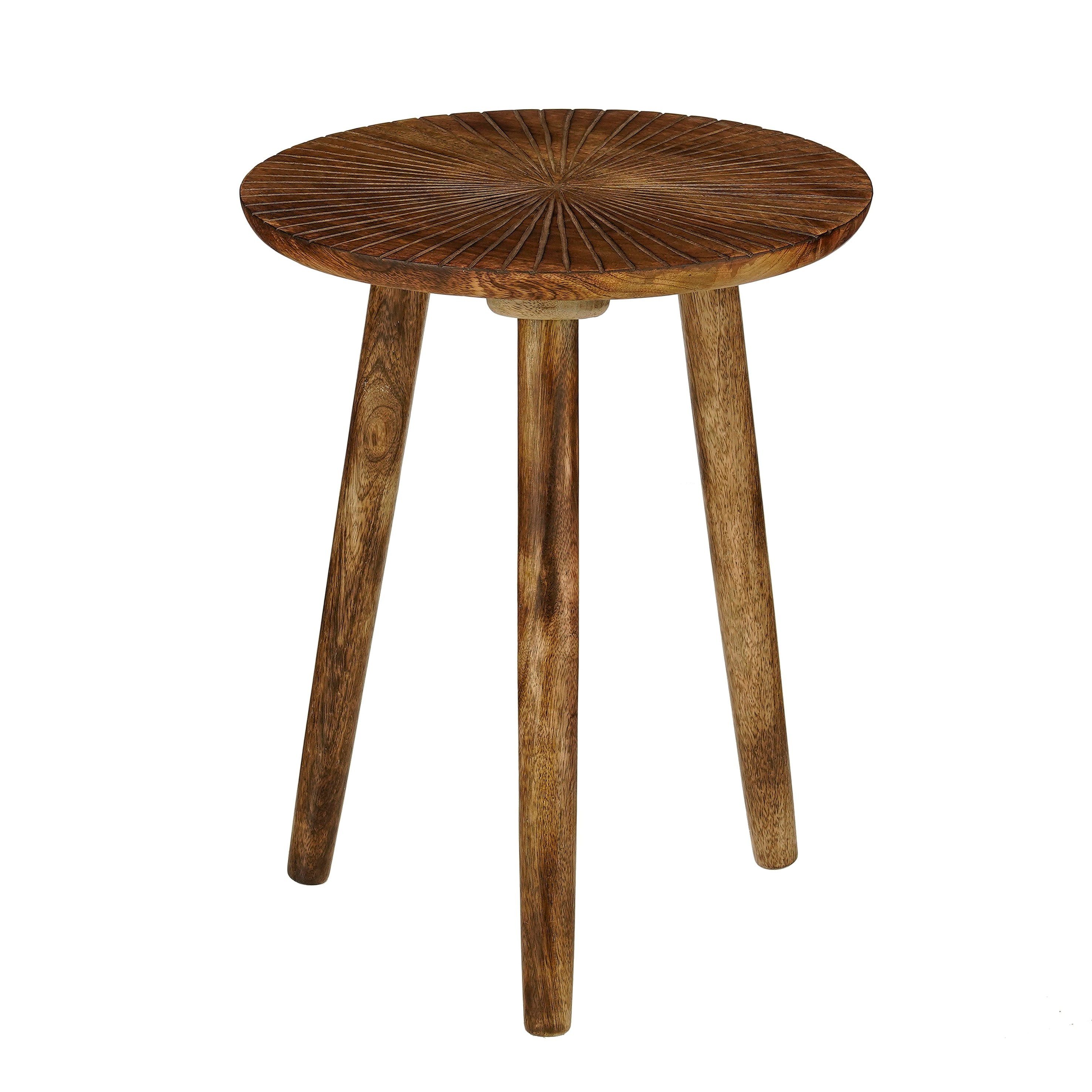 Mica Decorations Beistelltisch Mica Decorations Pomante Beistelltisch – Mangoholz