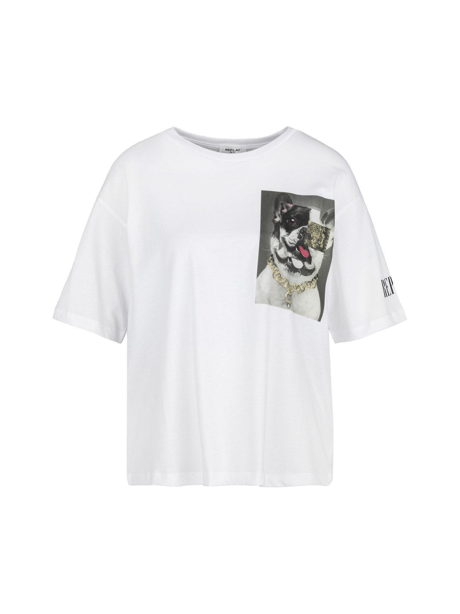 Replay T-Shirt Cotton Jersey (1-tlg) günstig online kaufen