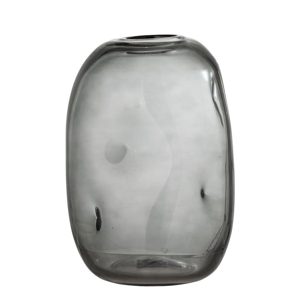 Tischvase Vinda Grau Glas