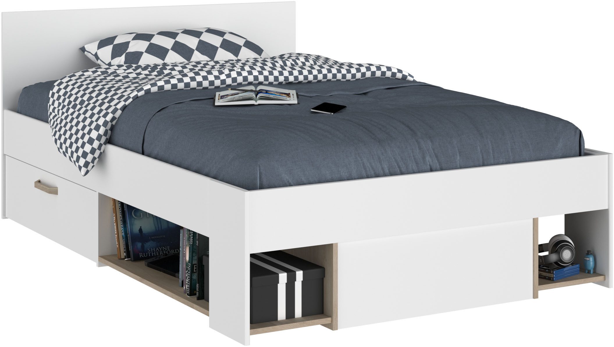 Parisot Stauraumbett Achille 1 (Packung)