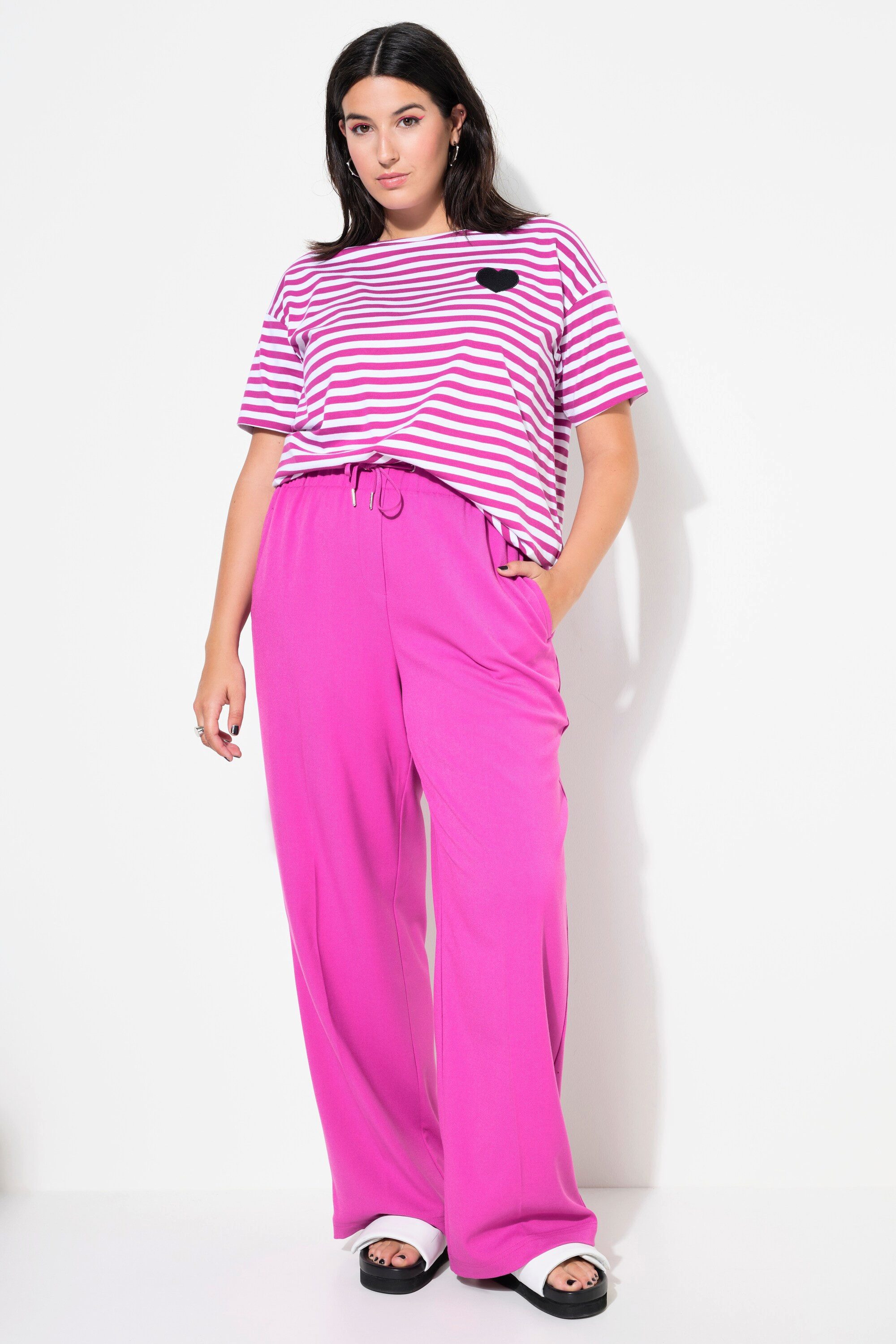 Studio Untold Schlupfhose Marlenehose Wide Legs günstig online kaufen